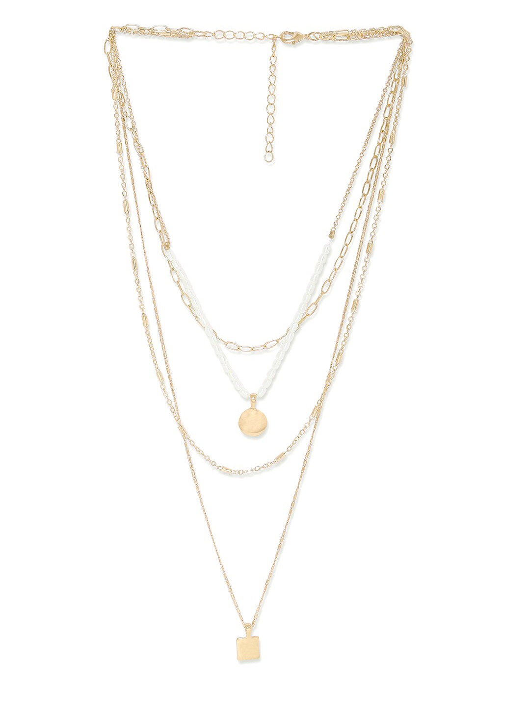 

Lilly & sparkle Gold-Toned & White Chain