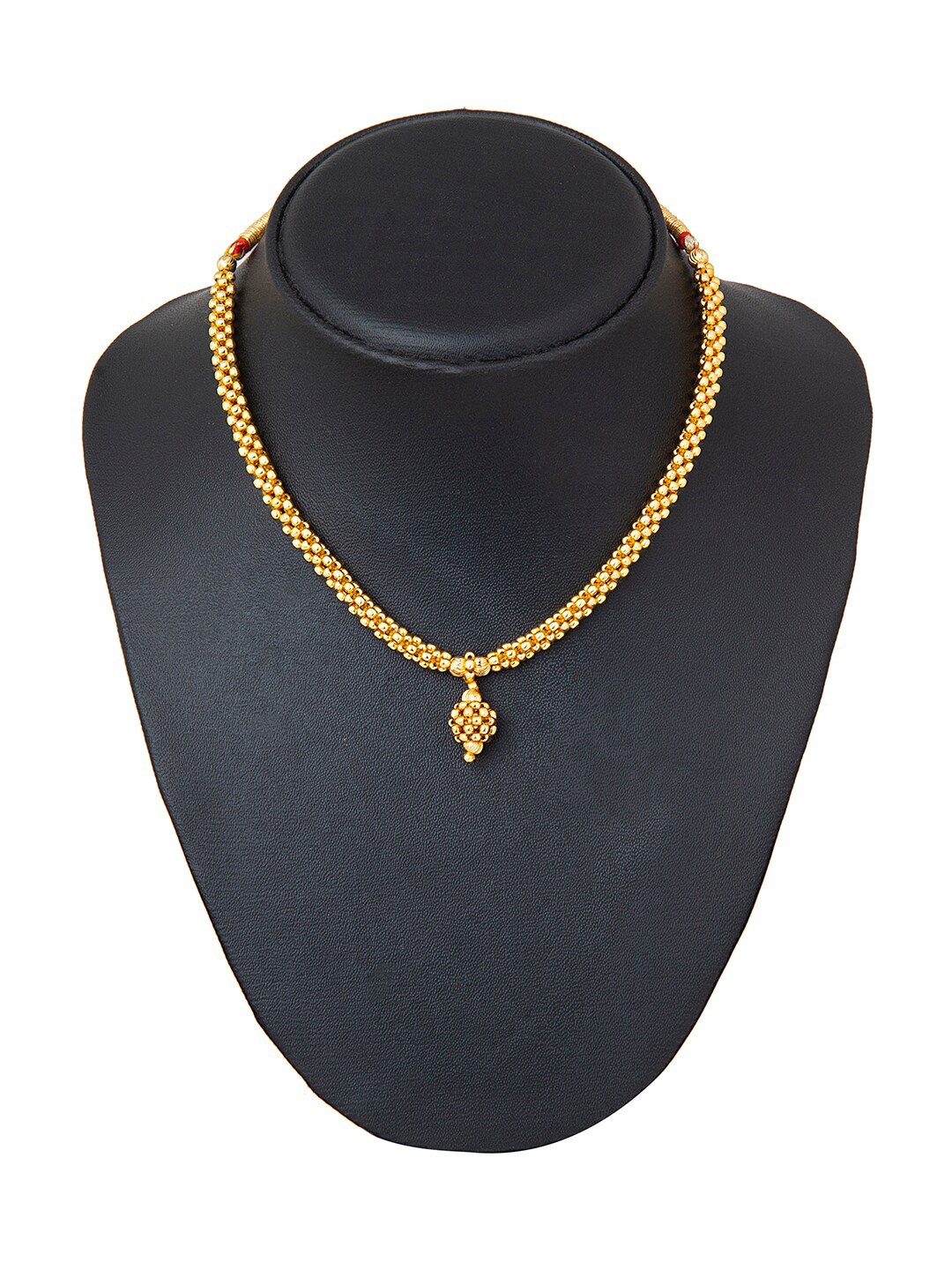 

Shining Jewel - By Shivansh Women Gold-Toned Beaded Necklace