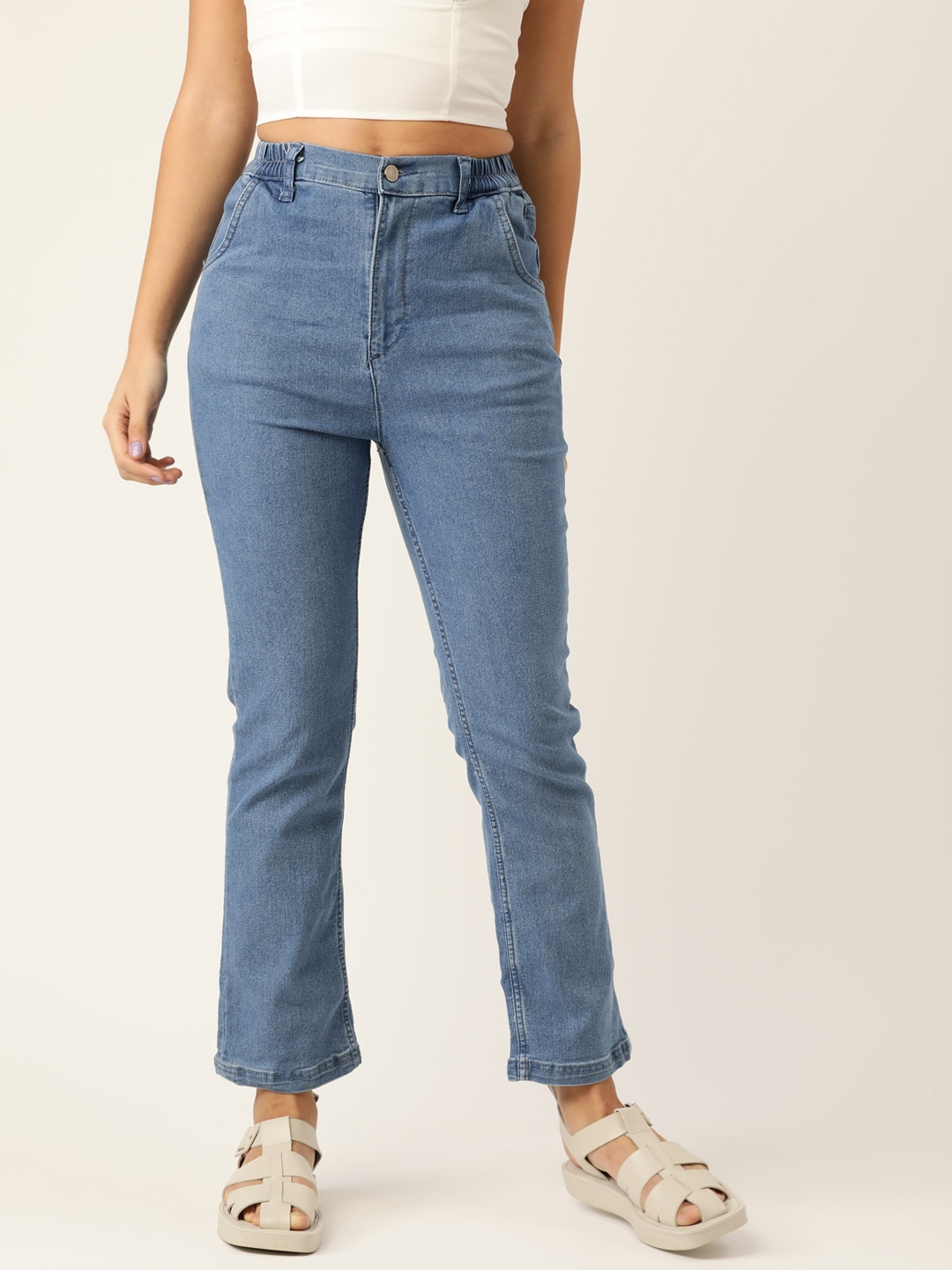 

DressBerry Women Blue Regular Fit Stretchable Jeans