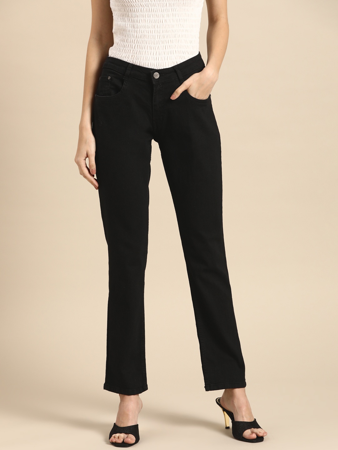 

all about you Women Black Straight fit Jeans