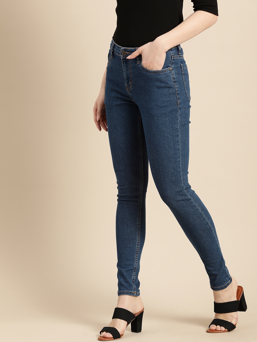 

all about you Women Blue Skinny Fit Stretchable Jeans