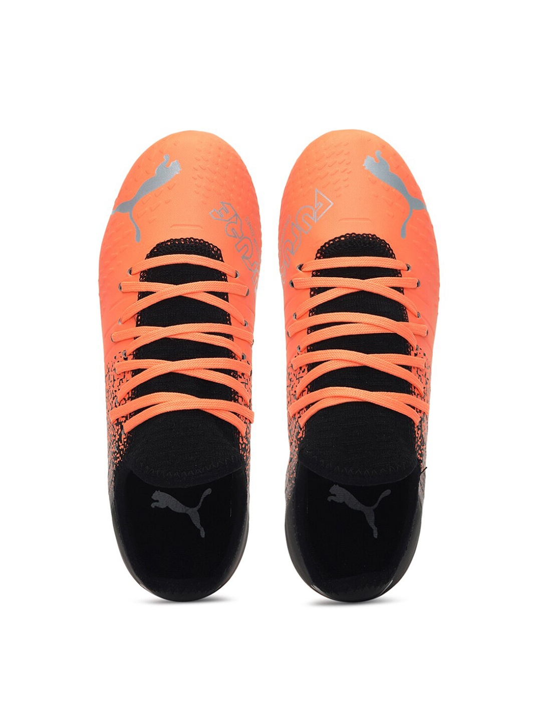 

Puma Kids Orange & Black FUTURE Z 4.3 FG/AG Youth Football Shoes