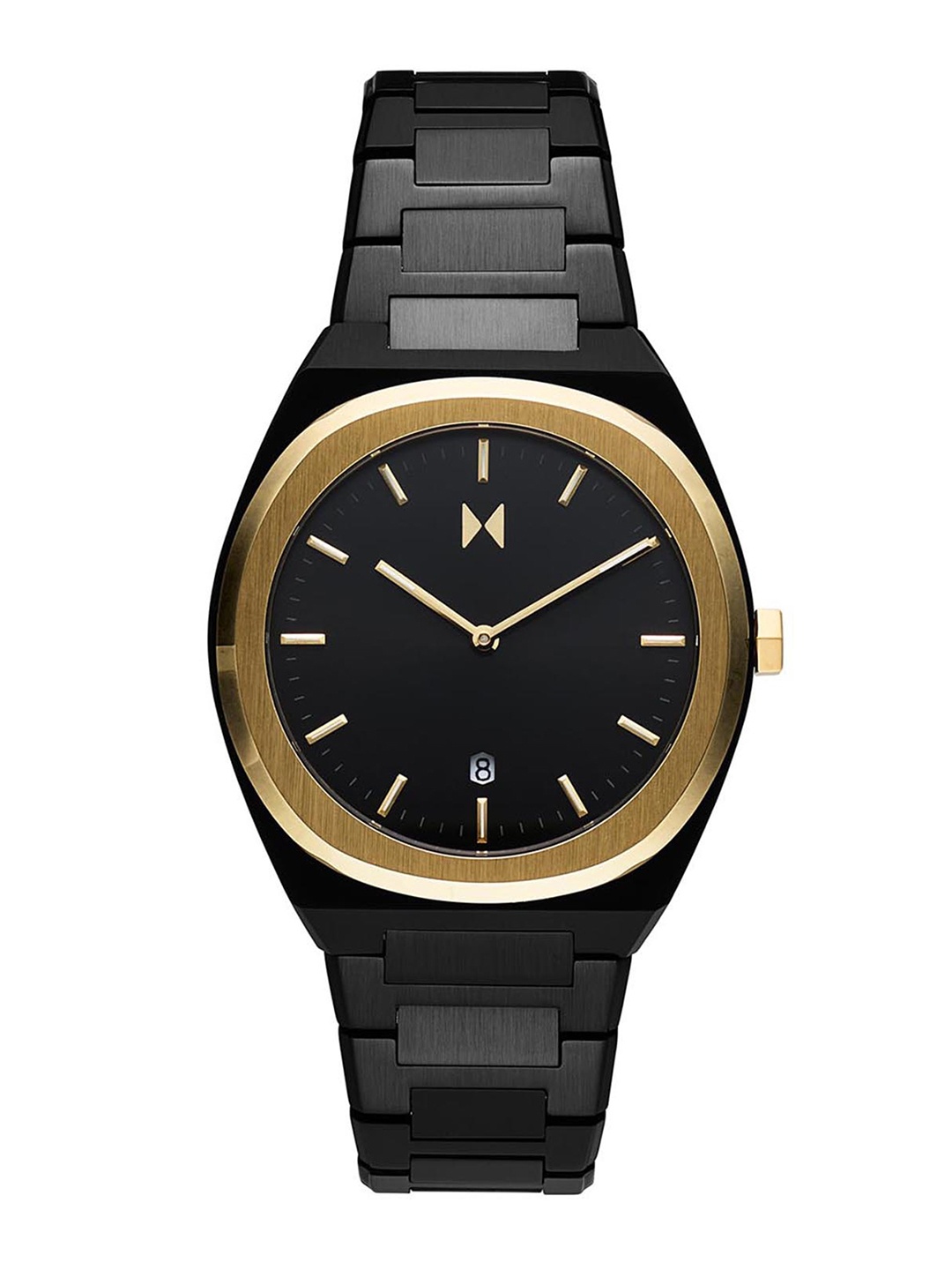 

MVMT Men Black Dial & Stainless Steel Bracelet Style Straps Analogue Watch 28000169