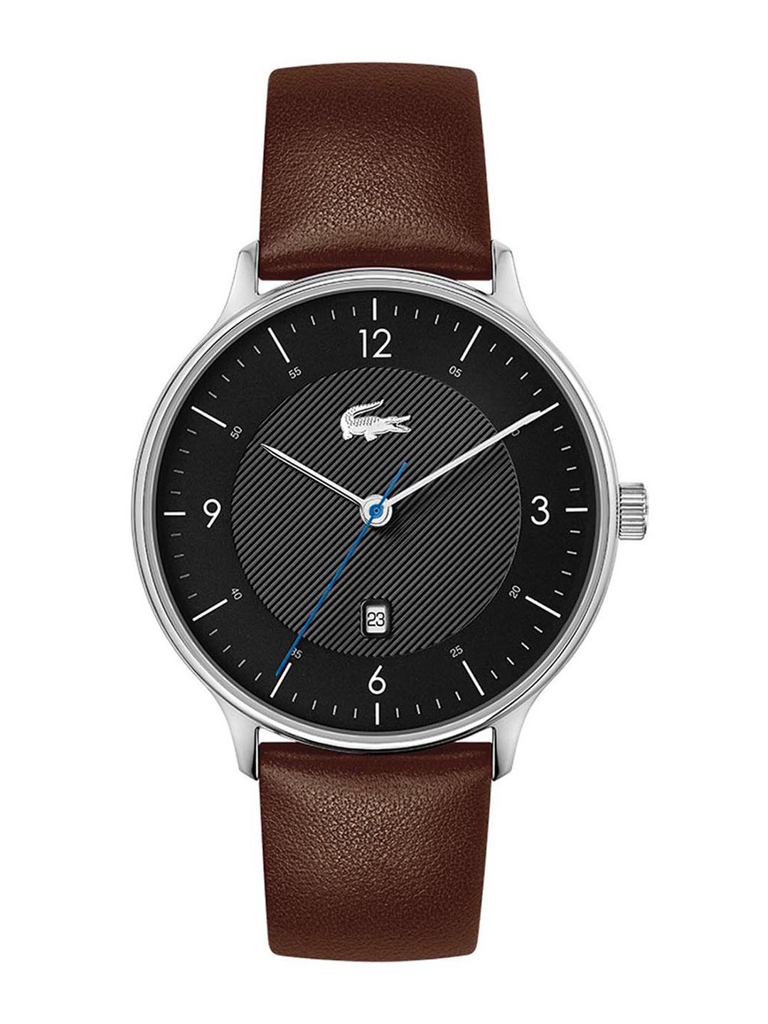 

Lacoste Men Black Dial & Brown Leather Straps Analogue Watch 2011116