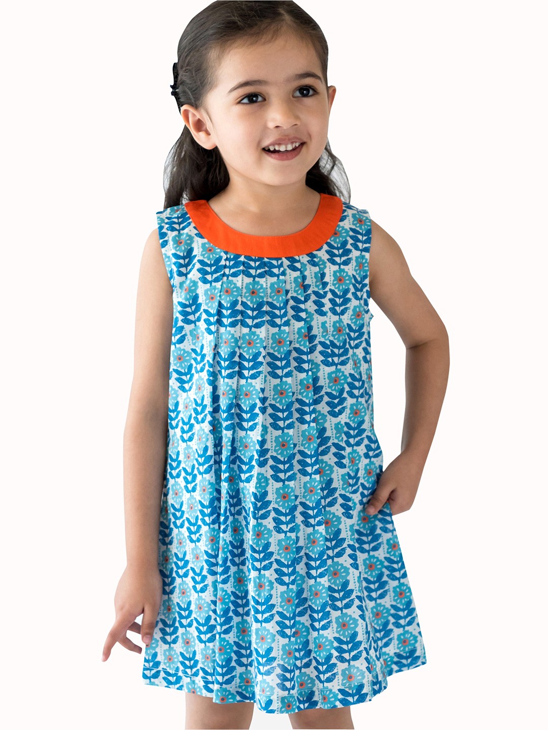 

Campana Girls Blue A-Line Dress