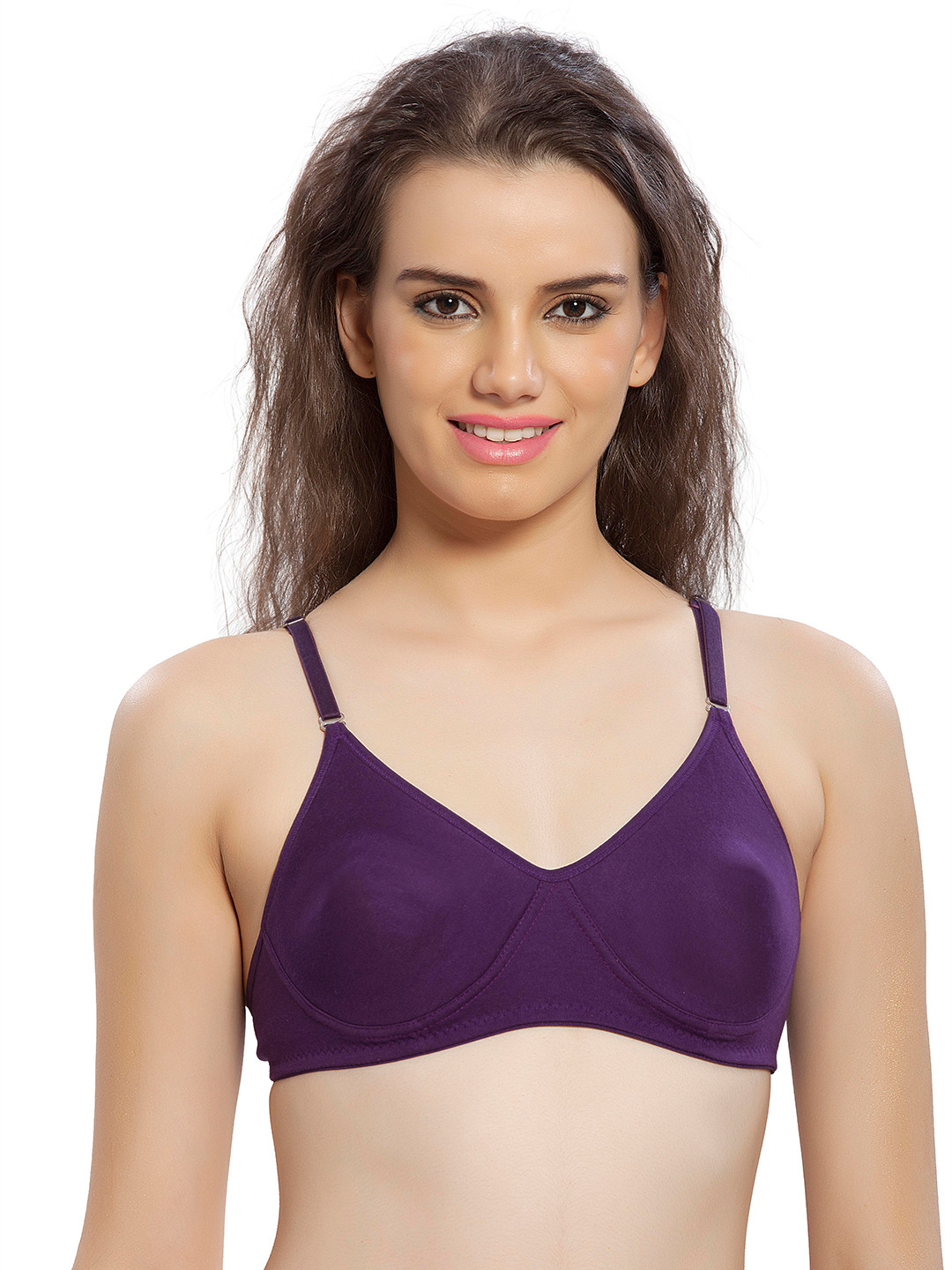 

Lady Love Purple T-shirt Bra