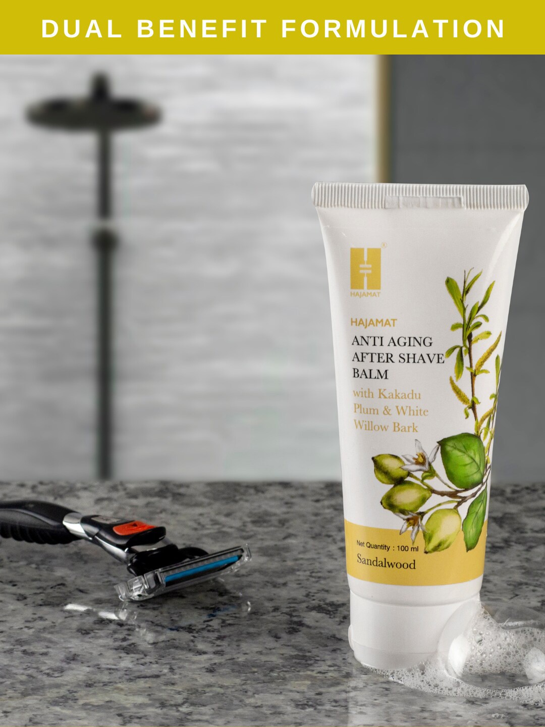 

HAJAMAT Anti-Aging After Shave Balm with Kakadu Plum & White Willow Bark - 100 ml