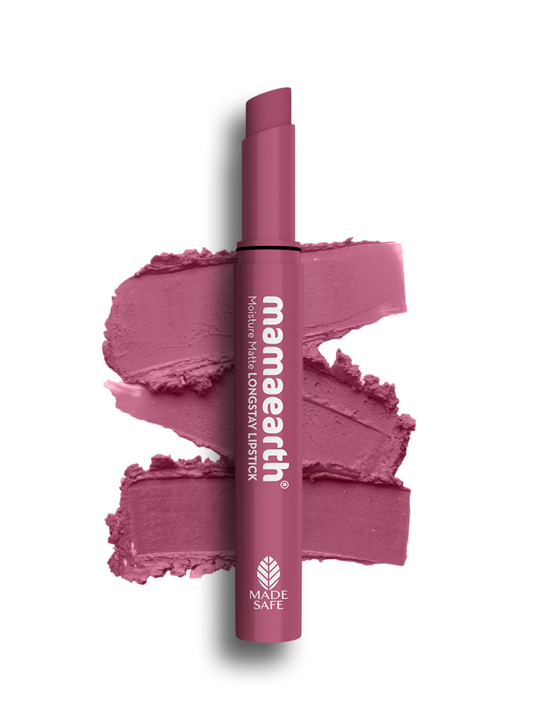 

Mamaearth Moisture Matte Longstay Lipstick with Avocado Oil & Vitamin E 2g - Pink Tulip 08