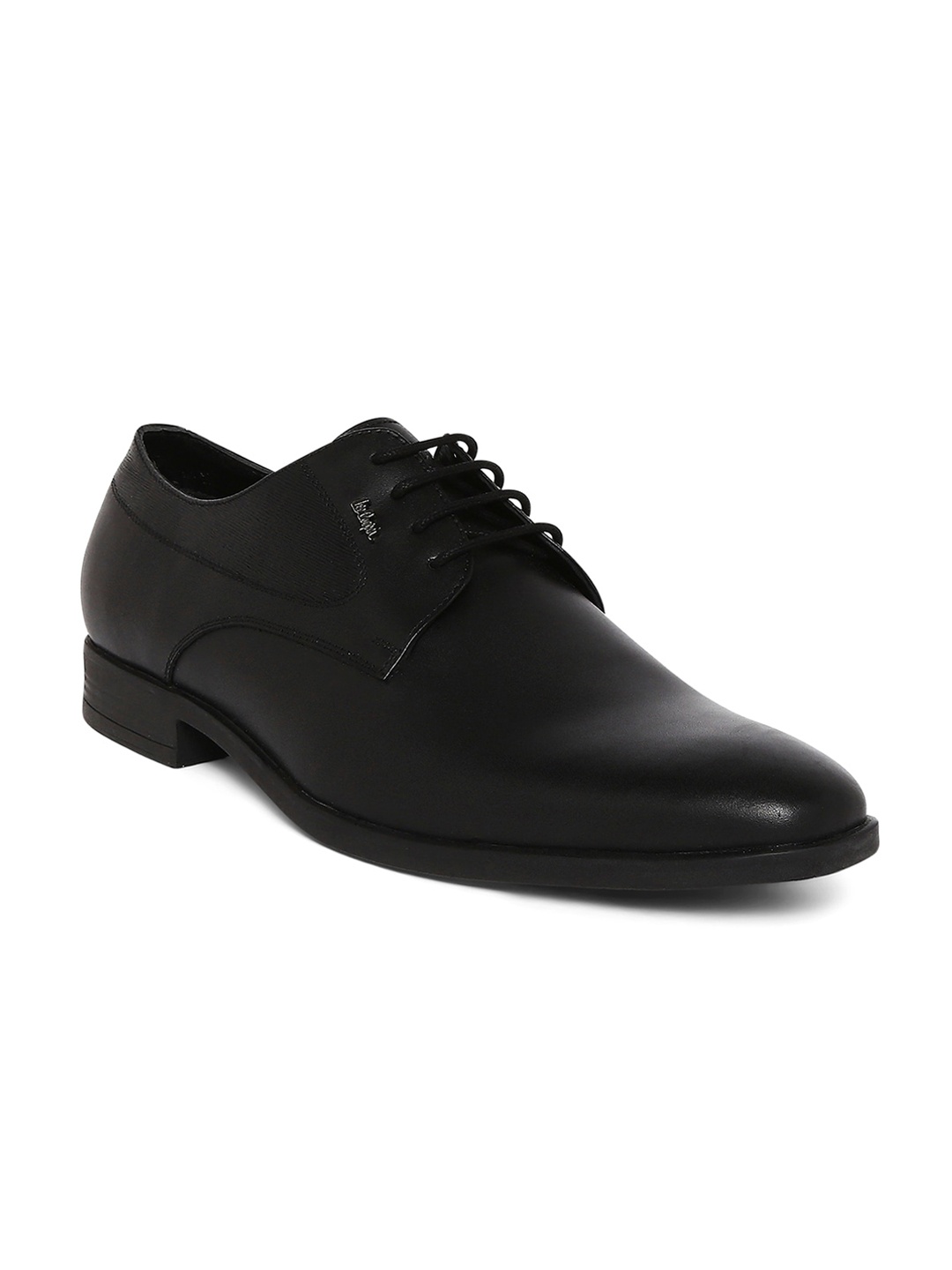 

Lee Cooper Men Black Leather Derbys