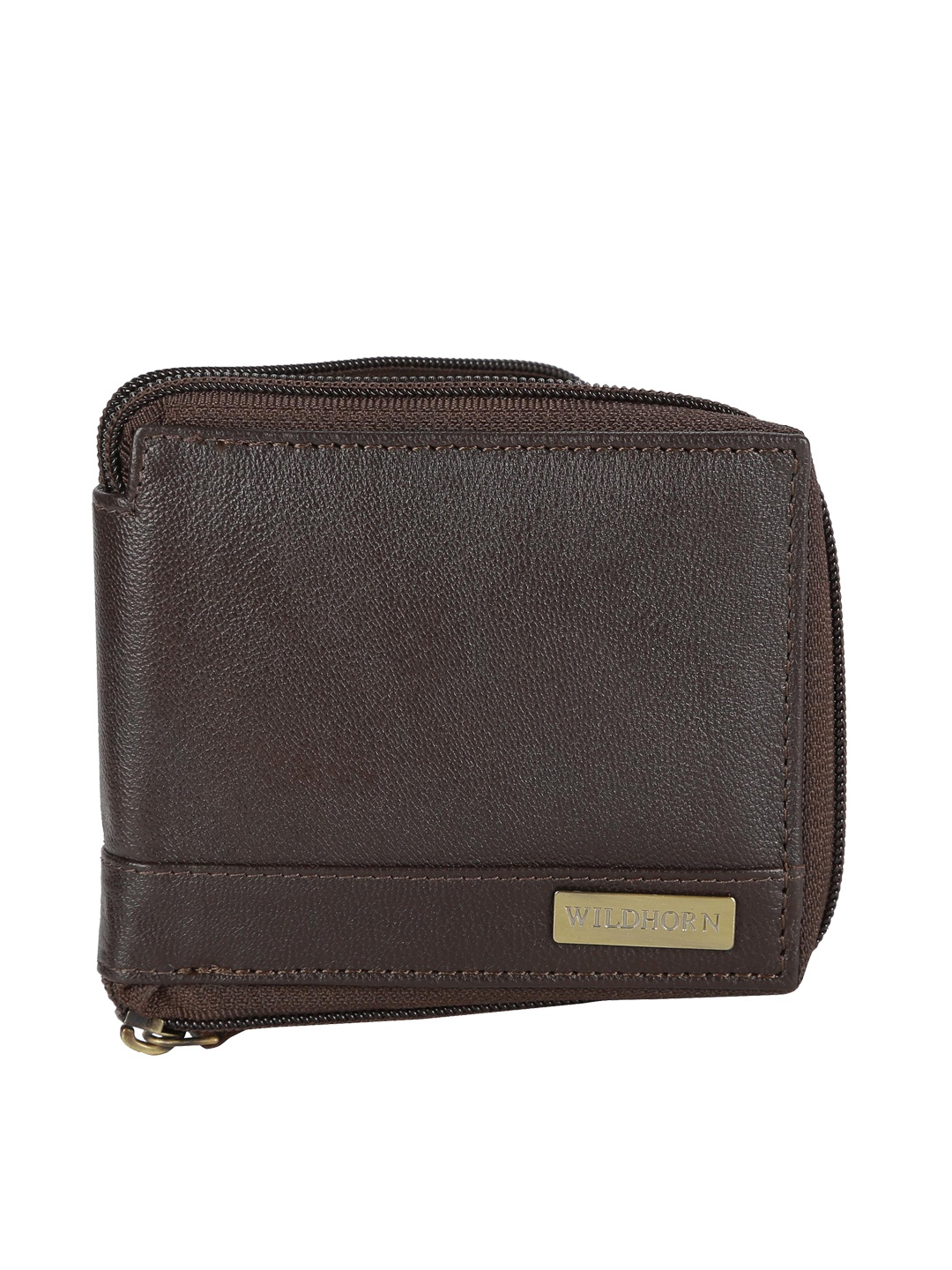 

WildHorn Men Brown Genuine Leather Wallet