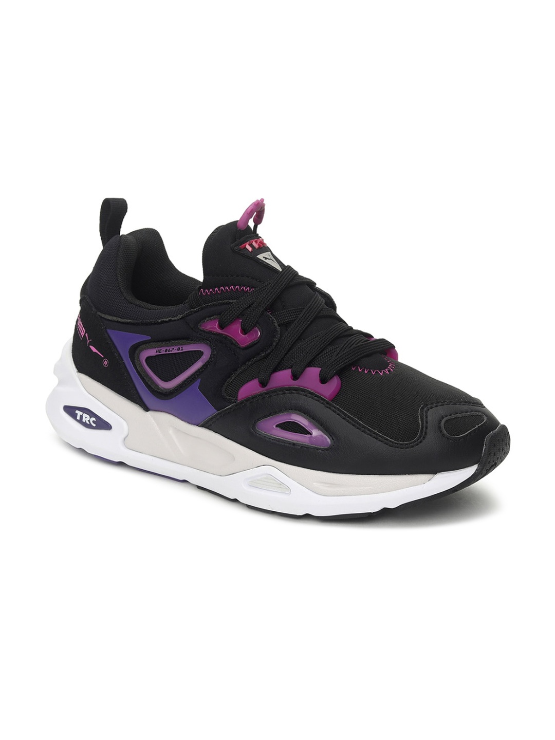 

Puma Men Black Printed TRC Blaze Tech Sneakers