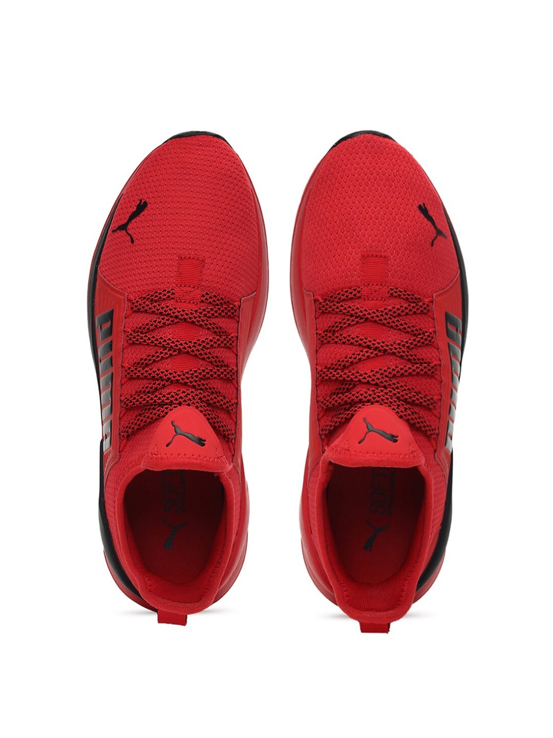 

Puma Men Red Softride Premier Slip-On Shoes
