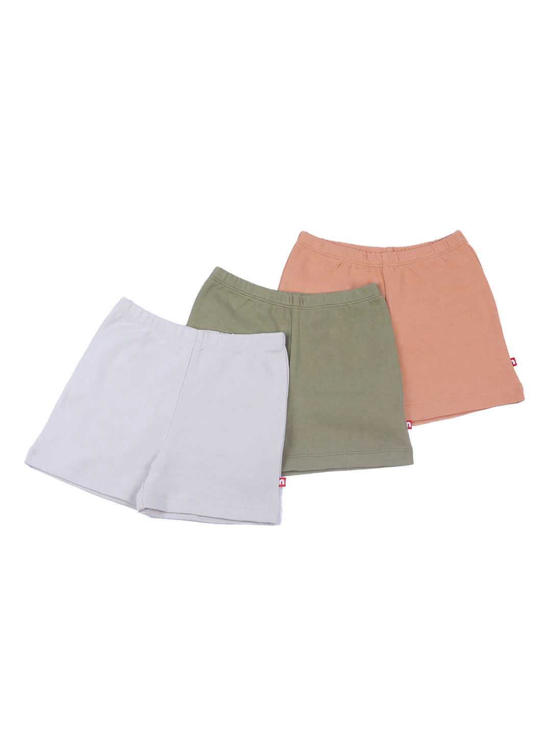 

Nino Bambino Boys Set of 3 Organic Cotton Shorts, Grey