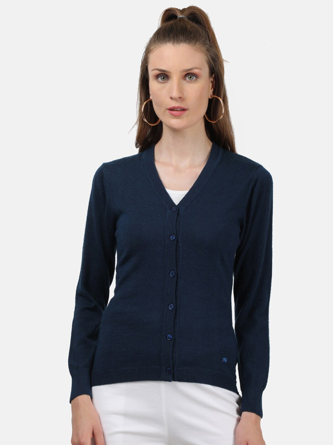 

Monte Carlo Women Navy Blue Cardigan