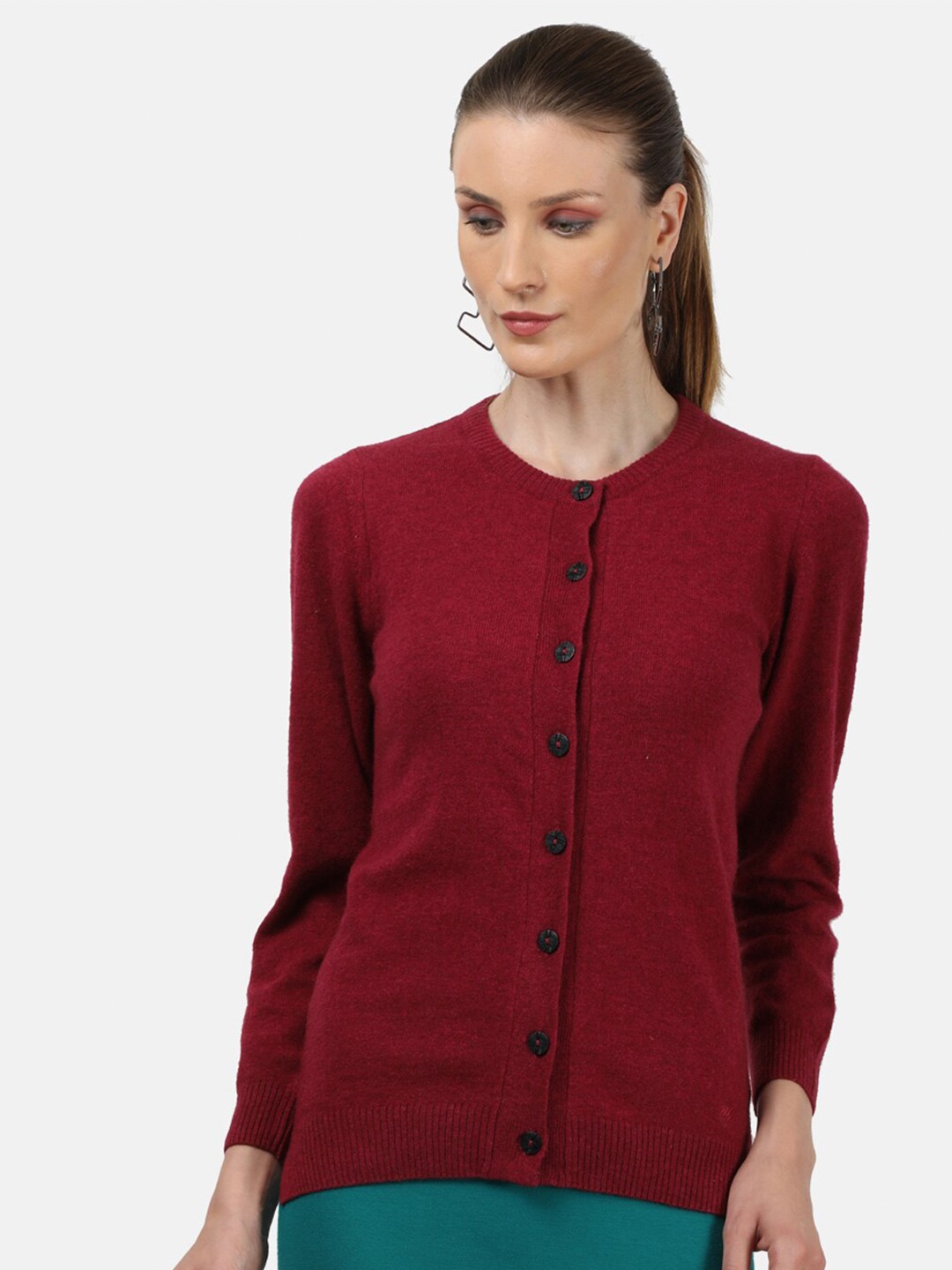 

Monte Carlo Women Red Cardigan