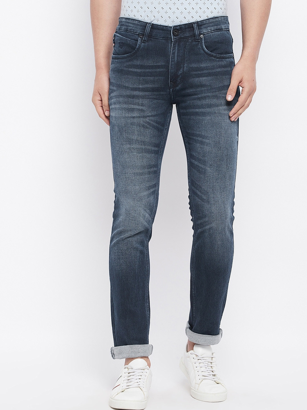 

Duke Men Blue Slim Fit Light Fade Stretchable Jeans