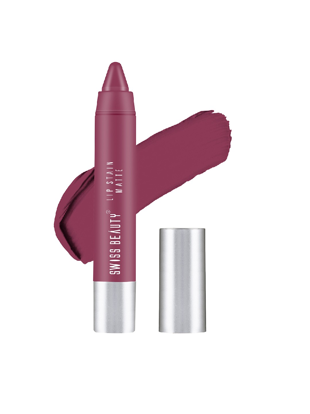 

SWISS BEAUTY Lip Satin Matte Lipstick - Fuchsia Pink