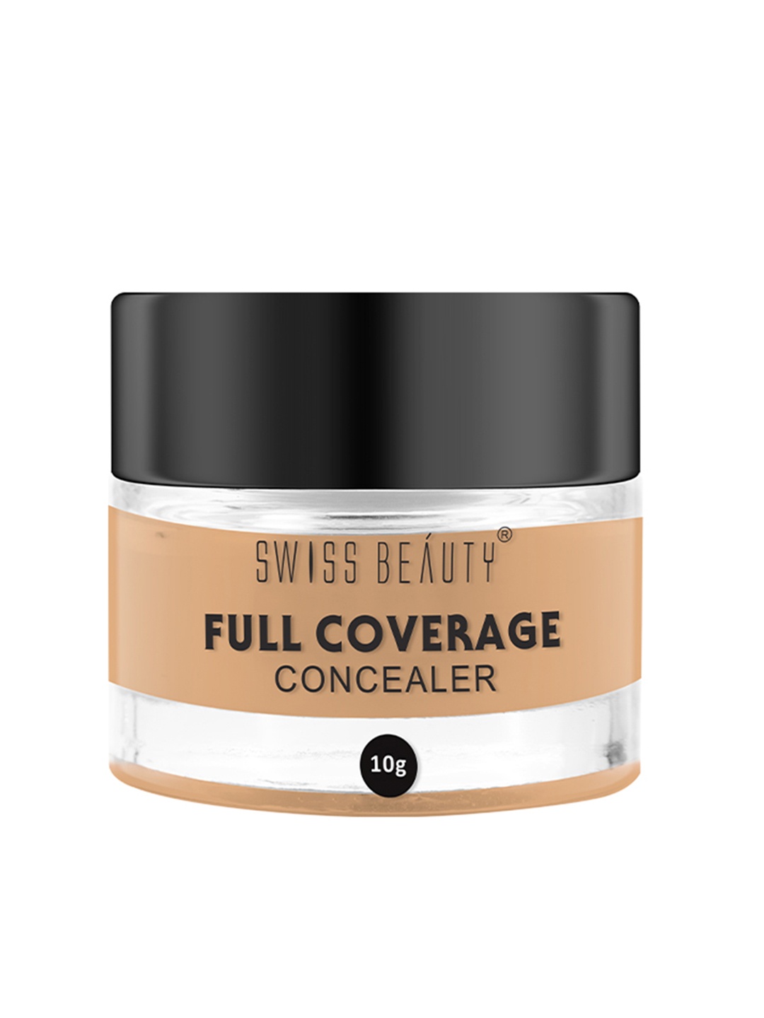 

SWISS BEAUTY Full Coverage Creamy Concealer - Natural Glow, Beige