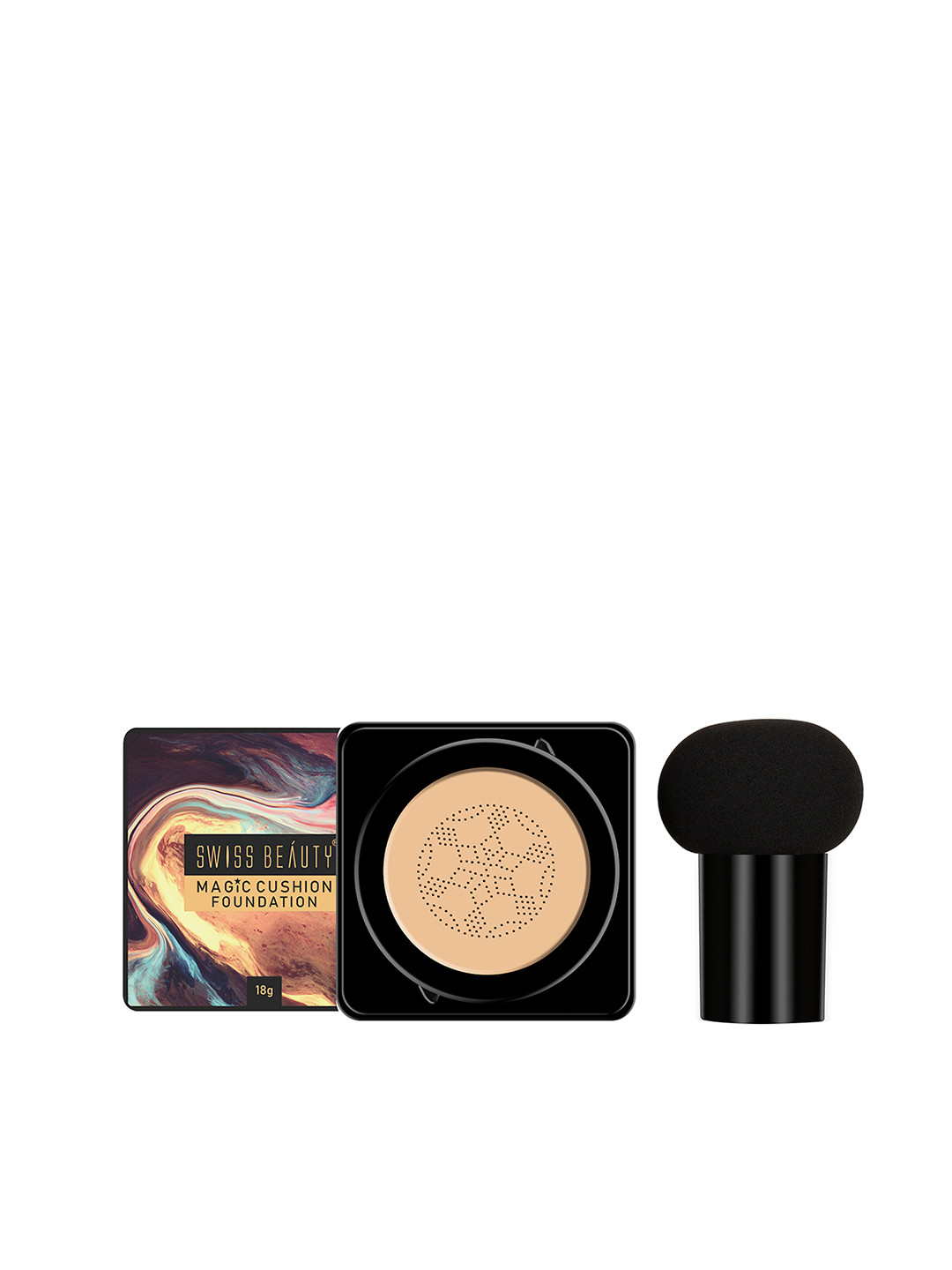 

SWISS BEAUTY Magic Cushion Foundation - Shade 2, Beige