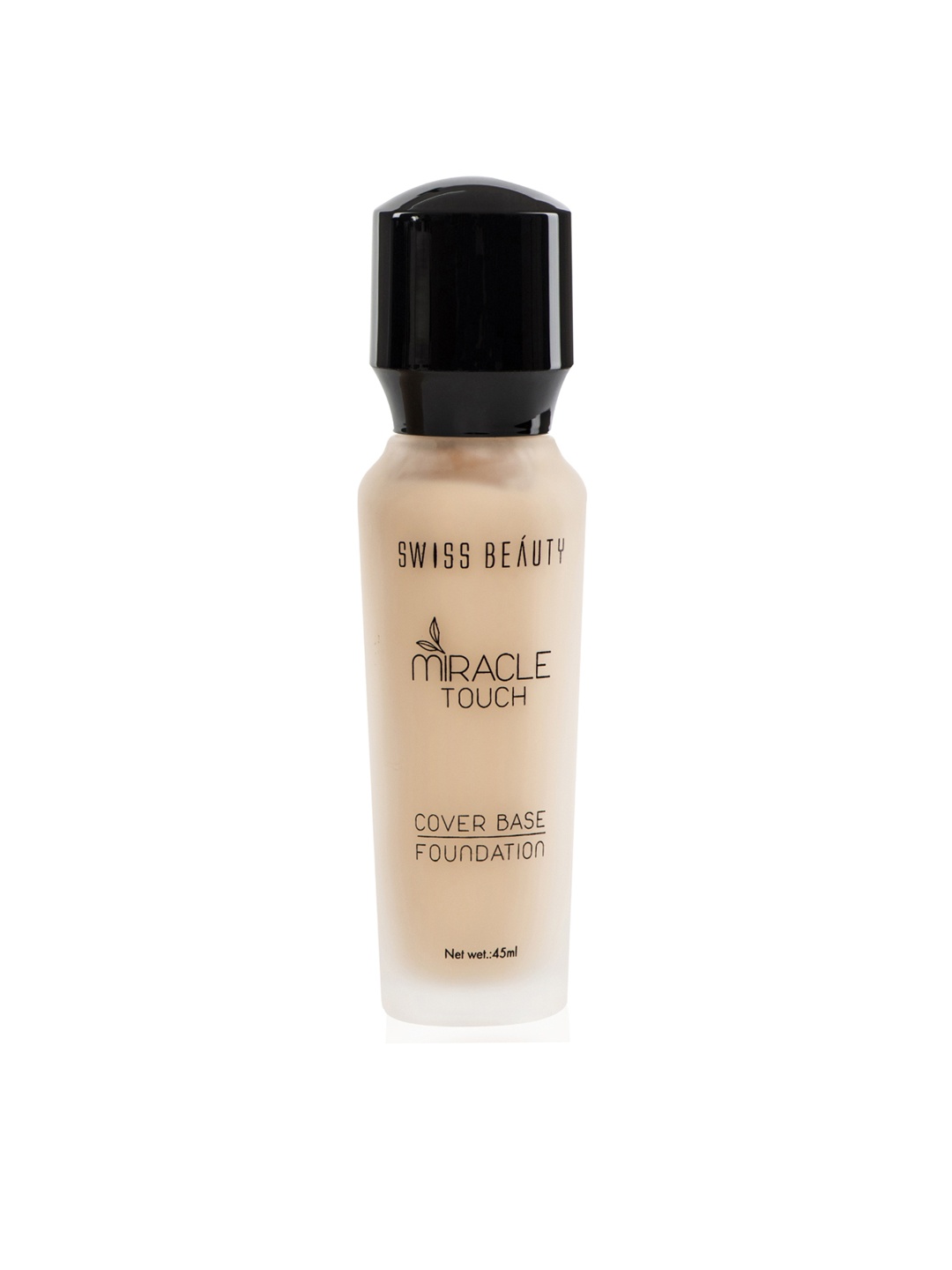 

SWISS BEAUTY Miracle Touch Cover Base Semi-Matte Foundation - Rose Blush, Beige