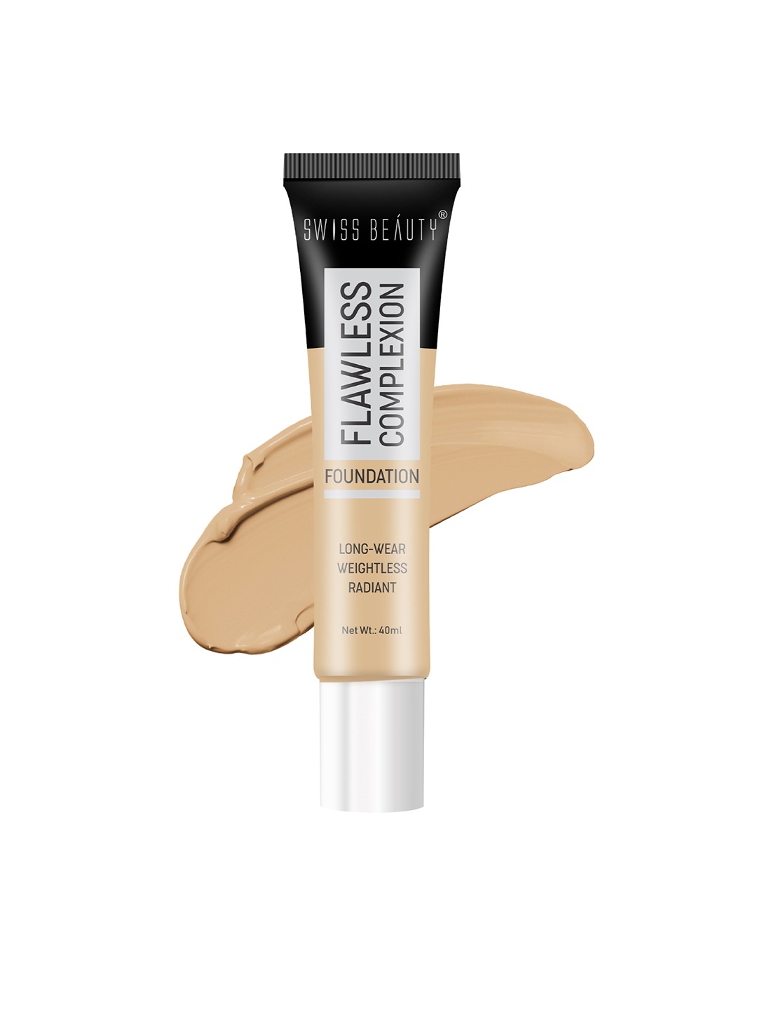 

SWISS BEAUTY Flawless Complexion Foundation - Medium Pale, Beige