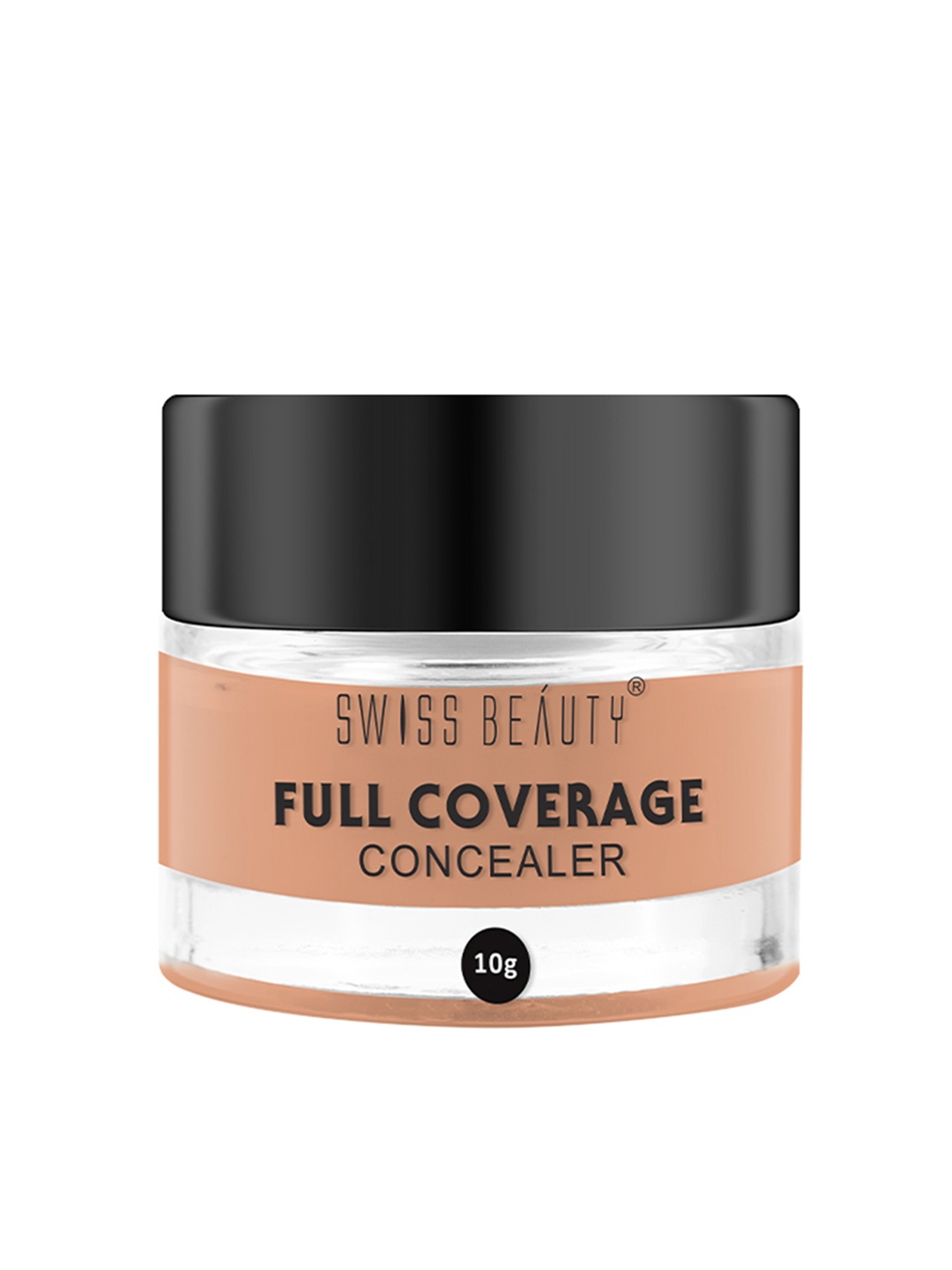 

SWISS BEAUTY Full Coverage Creamy Concealer - Warm Honey, Beige