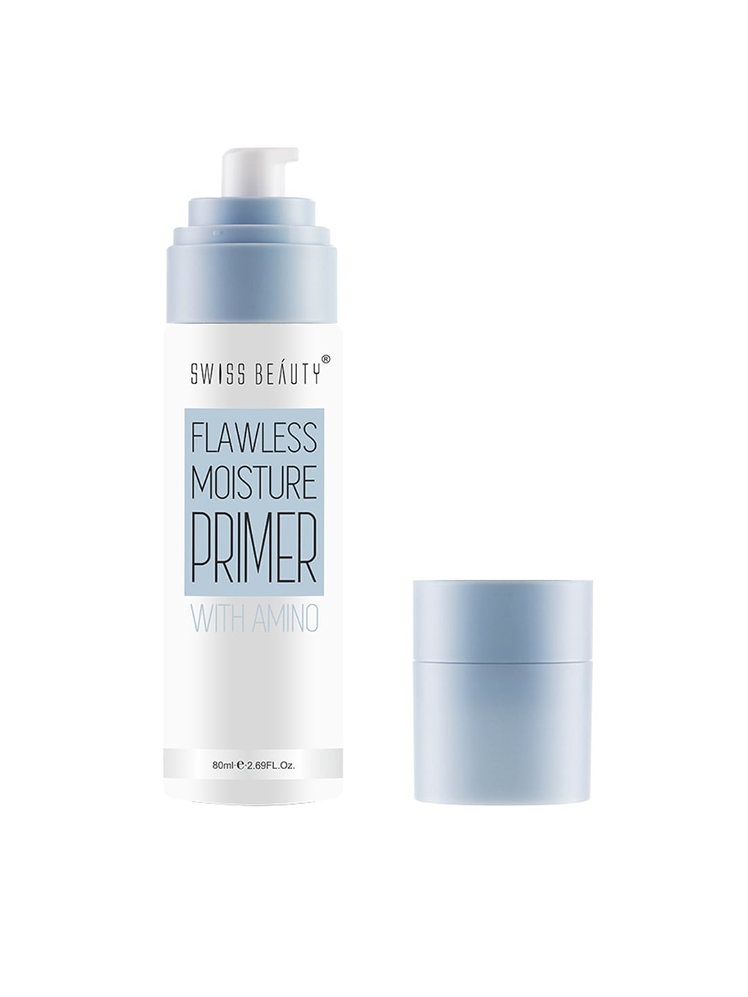 

SWISS BEAUTY Flawless Moisture Primer with Amino - 80 ml, White