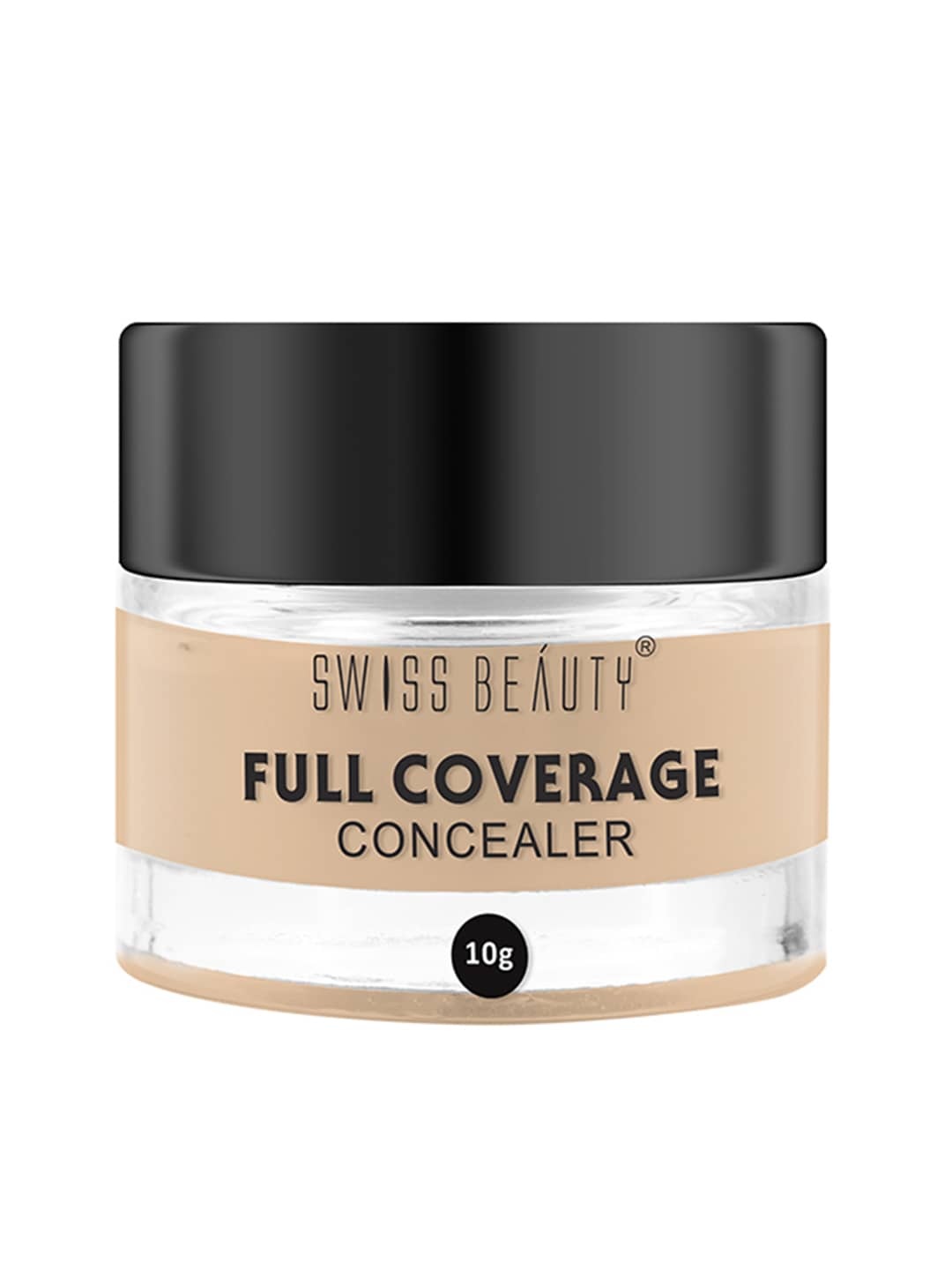 

SWISS BEAUTY Full Coverage Creamy Concealer - Natural Beige
