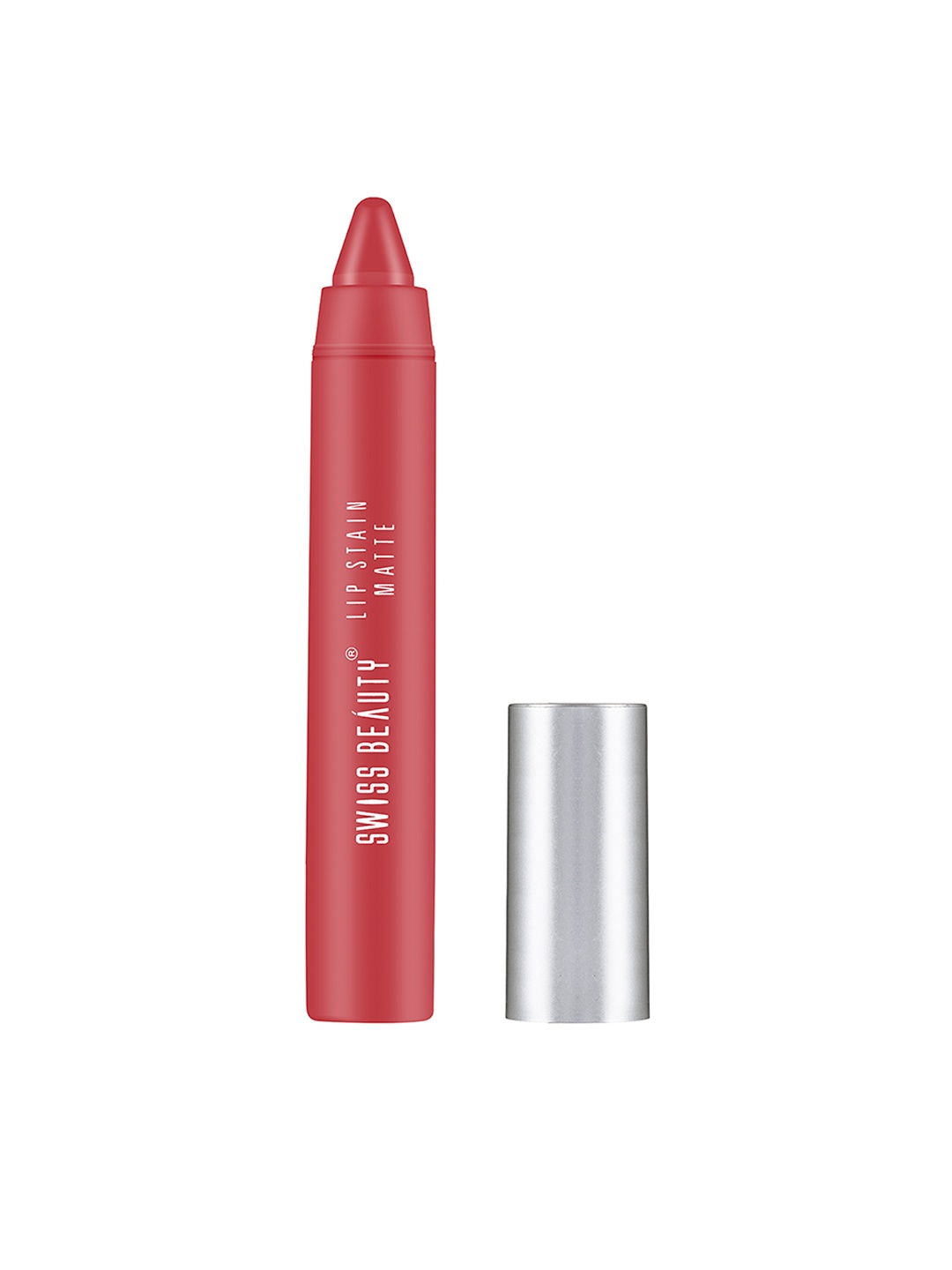 

SWISS BEAUTY Lip Stain Matte Crayon Lipstick - Apricot, Orange