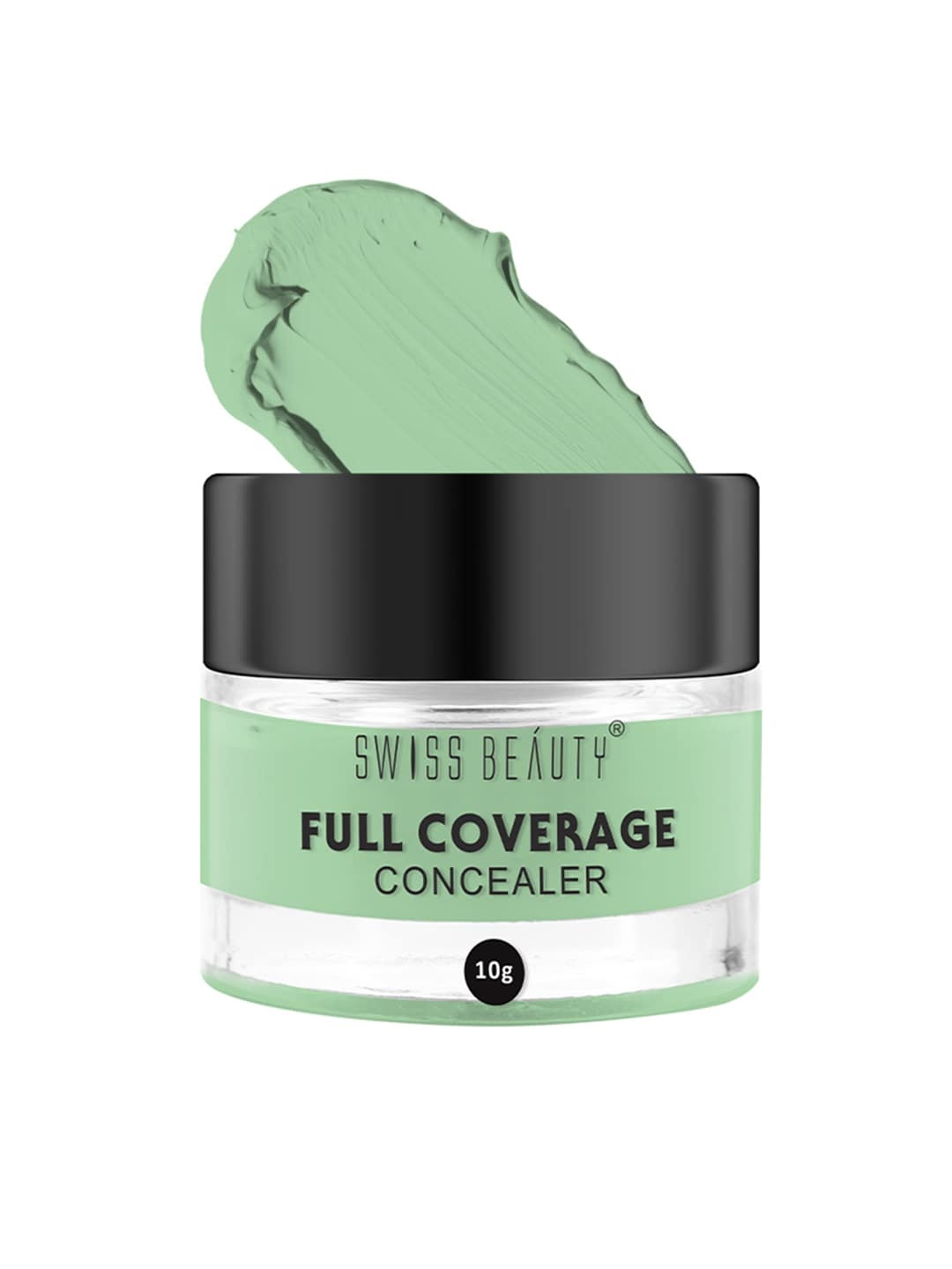 

SWISS BEAUTY Full Coverage Creamy Concealer - Green Corrector