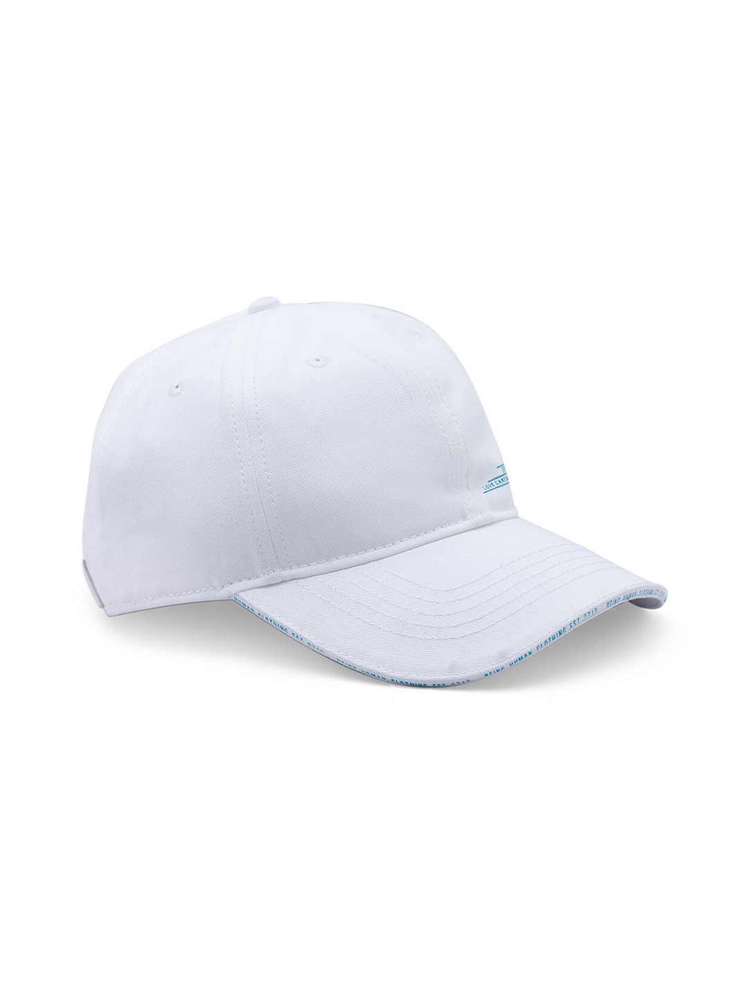 

Being Human Men White Solid Cotton Baseball Cap