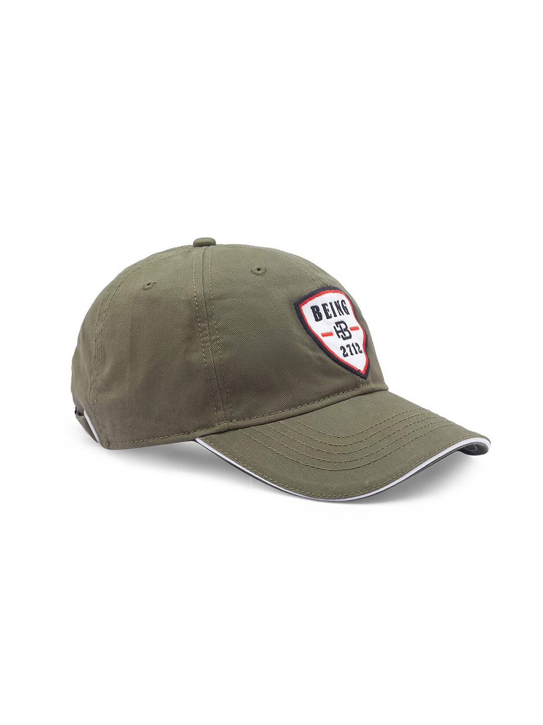 

Being Human Men Green Printed Cotton Baseball Cap