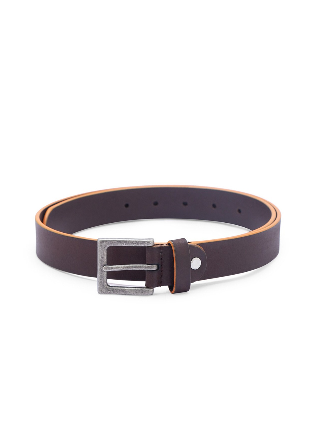 

Being Human Men Brown Leather Belt