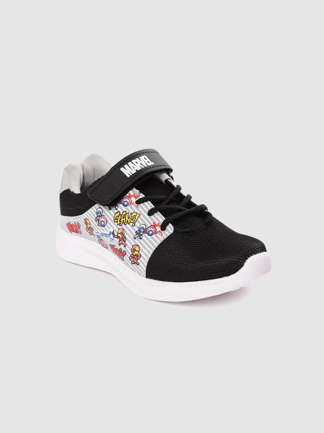 

toothless Boys Black Walking Marvel Avengers Sports Shoes