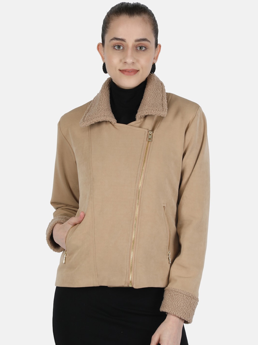

Monte Carlo Women Brown Lightweight Tailored Jacket
