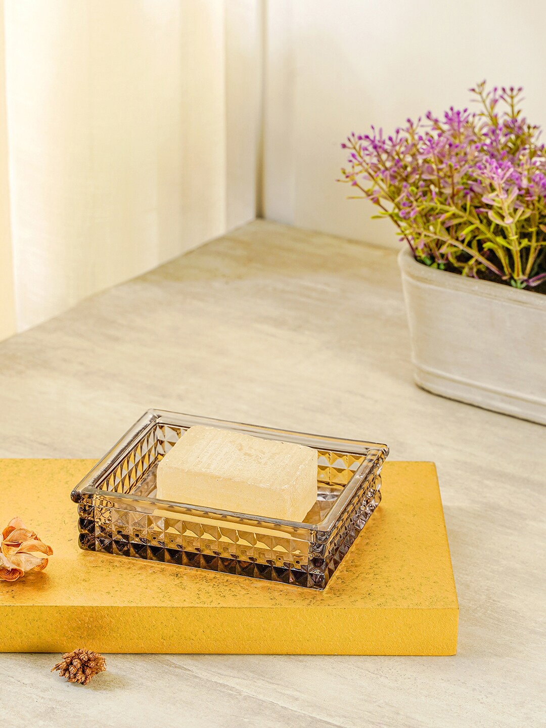 

Pure Home and Living Grey Soap Dish