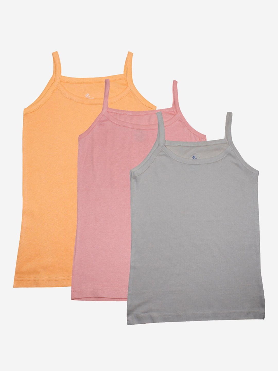 

KiddoPanti Girls Pack Of 3 Assorted Vests