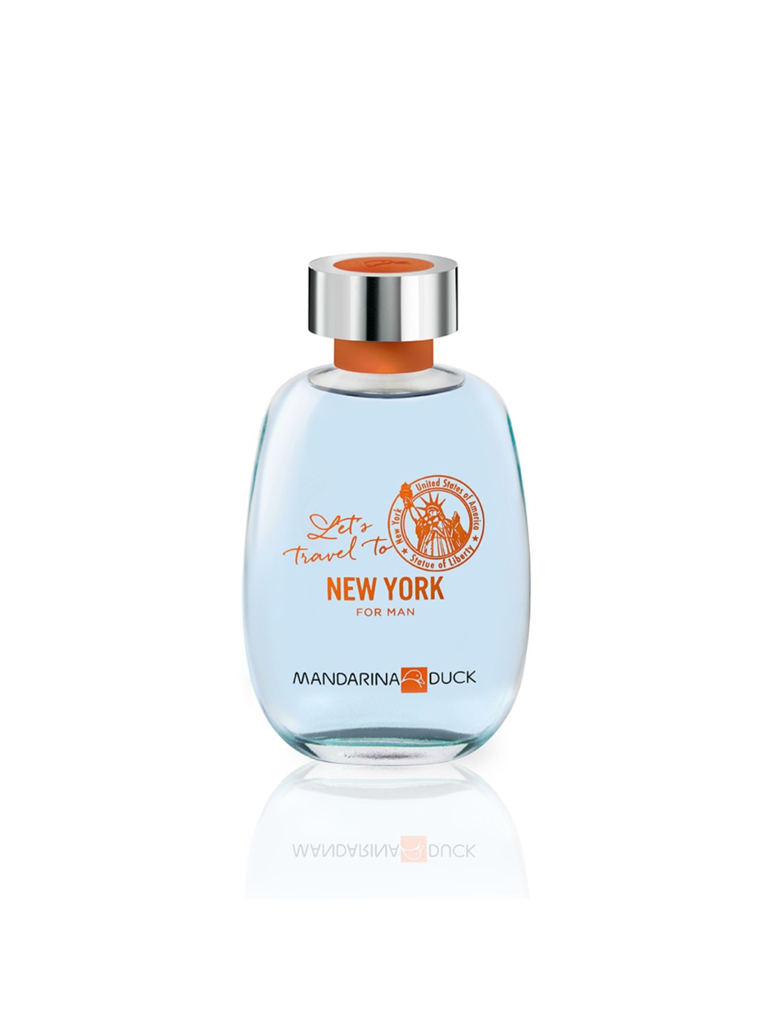 

MANDARINA DUCK Men Let's Travel To New York Eau De Toilette Natural Spray 100 ml, Blue