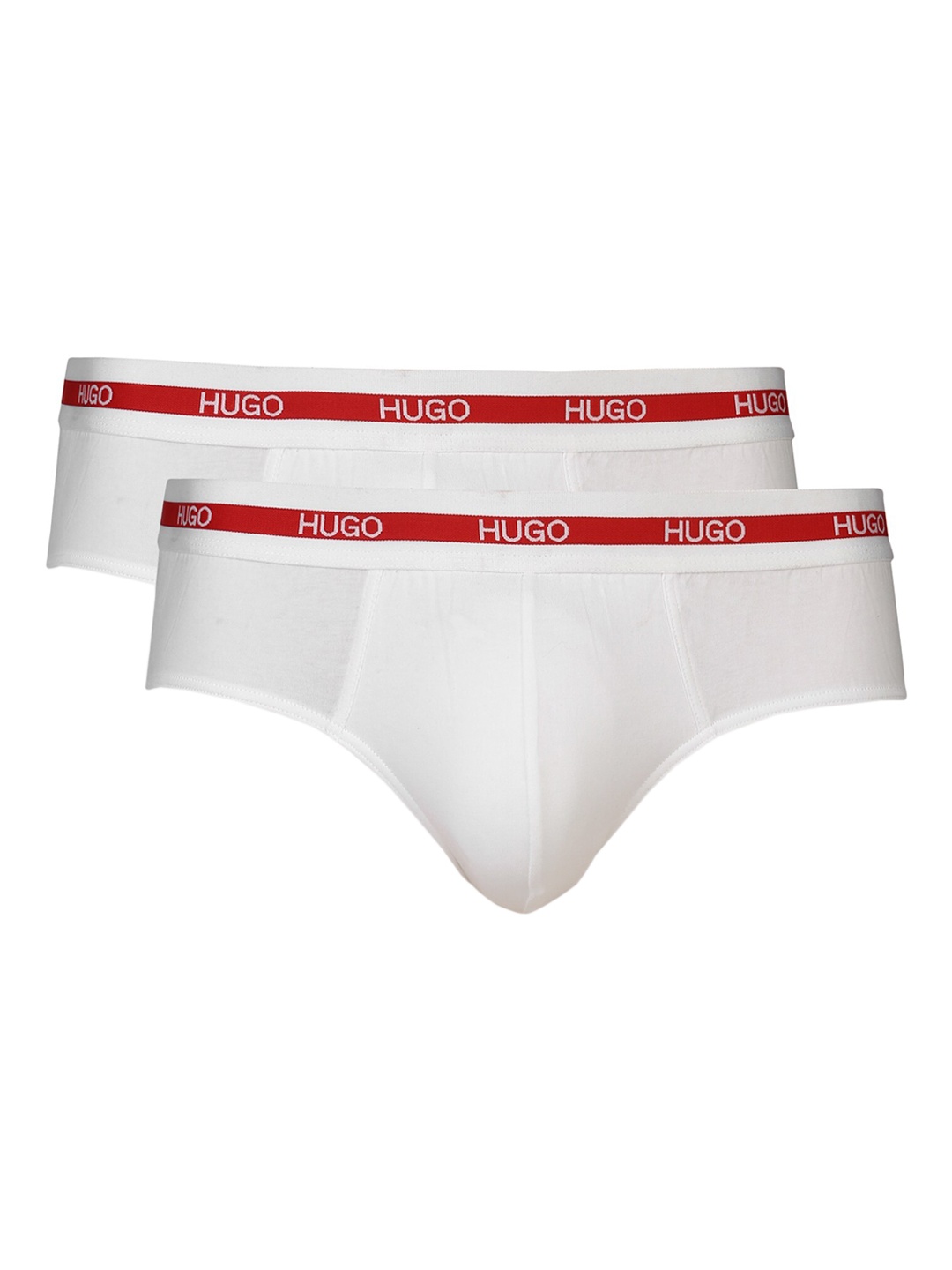 

HUGO Men Pack Of 2 Pure Cotton Basic Briefs, Assorted