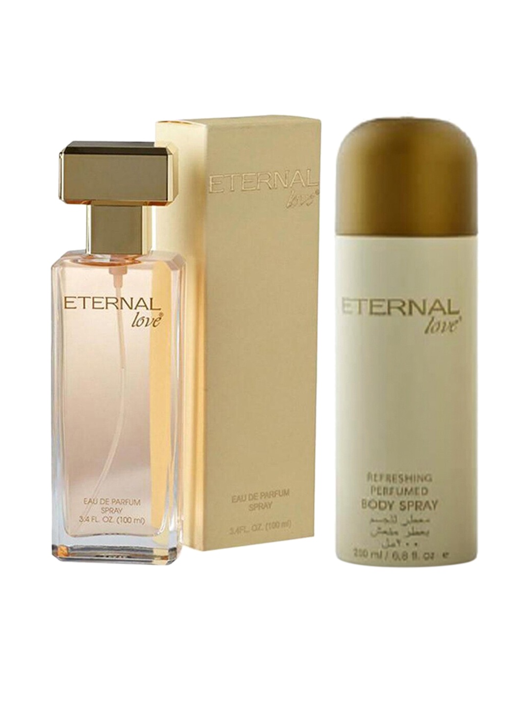 

ETERNAL Love Set of Eternal Love Eau De Parfum & Body Spray, Gold