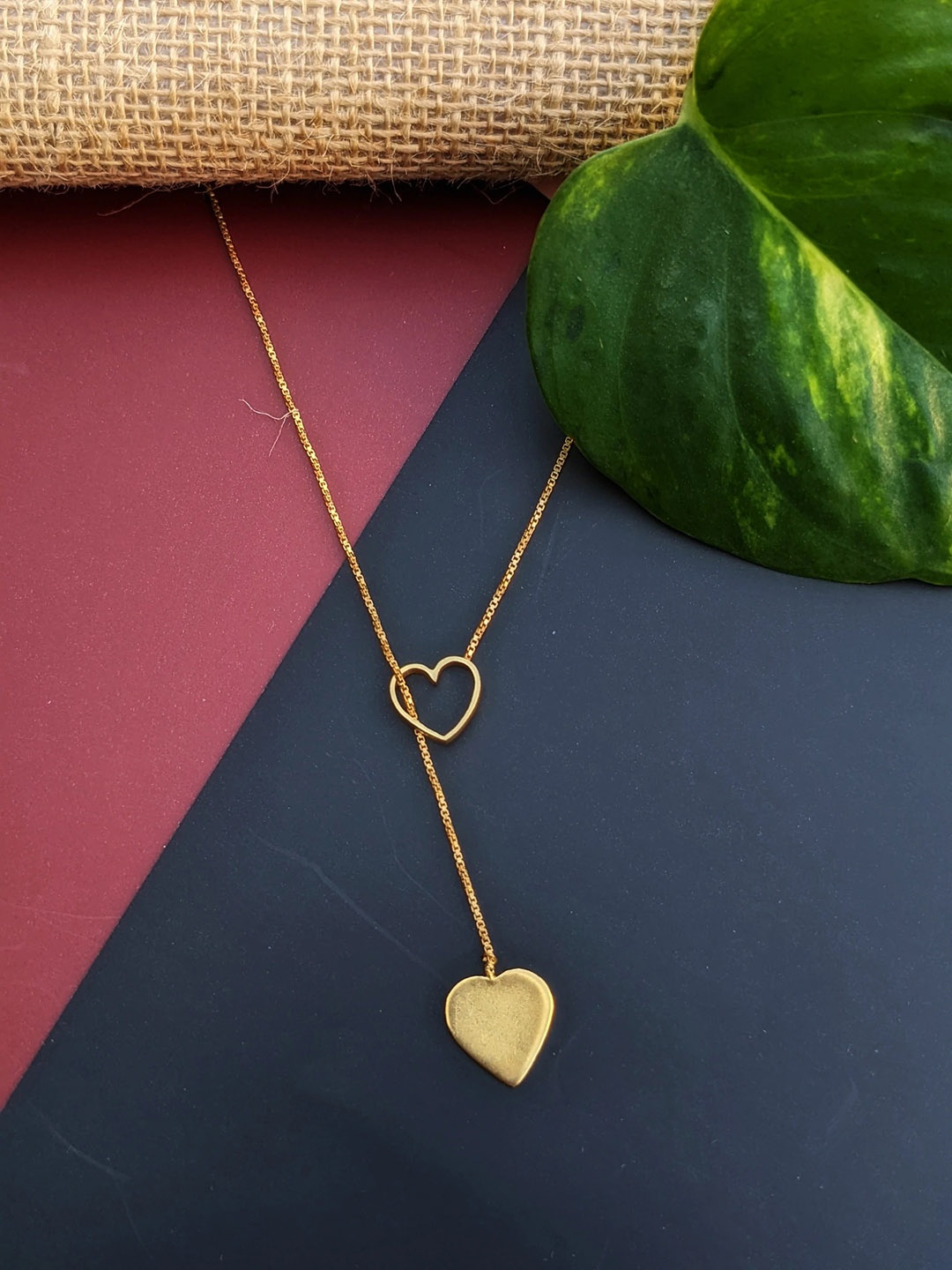 

TRISHONA Sterling Silver Gold-Plated Chain with Pendant