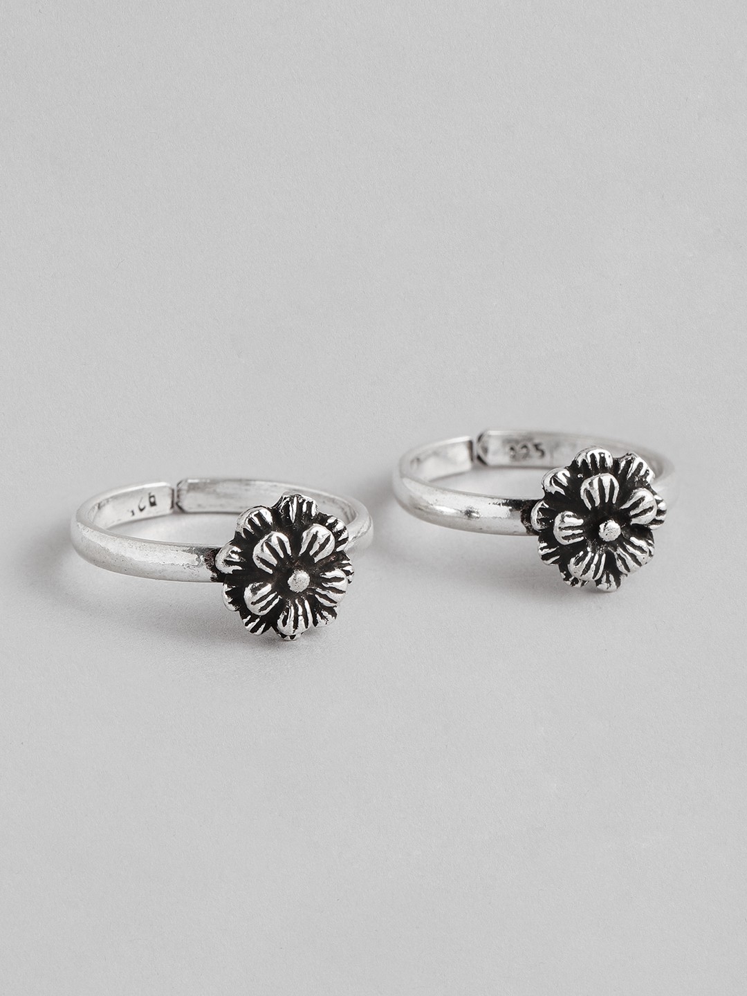 

TRISHONA Pack of 2 925 Sterling Silver Toe Rings