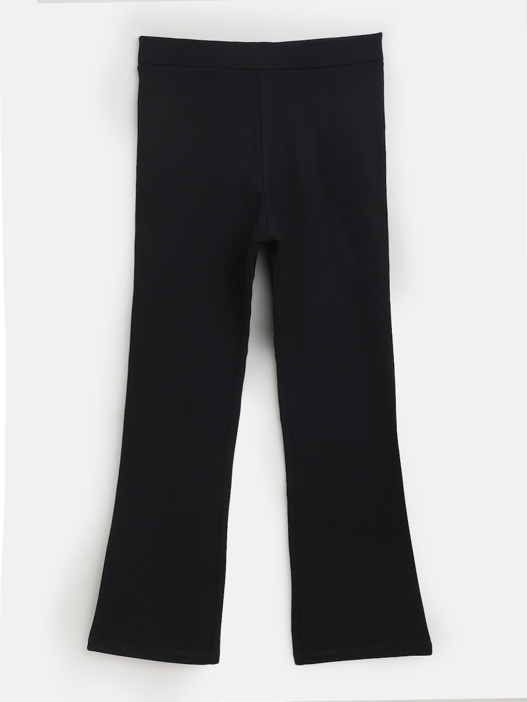 

Noh Voh - SASSAFRAS Kids Girls Black Bellbottom Trousers