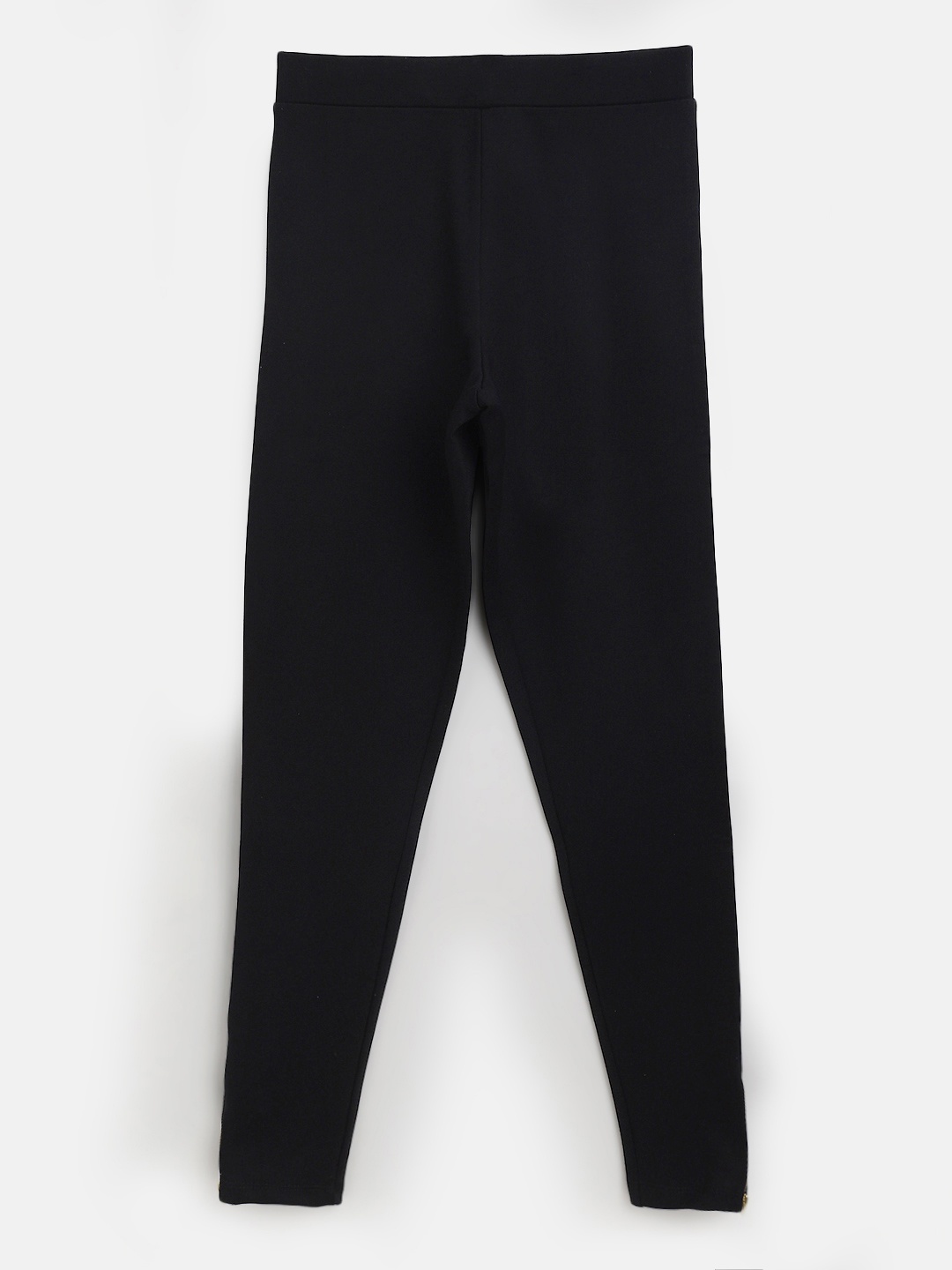 

Noh.Voh - SASSAFRAS Kids Black Solid Ankle-Length Jeggings