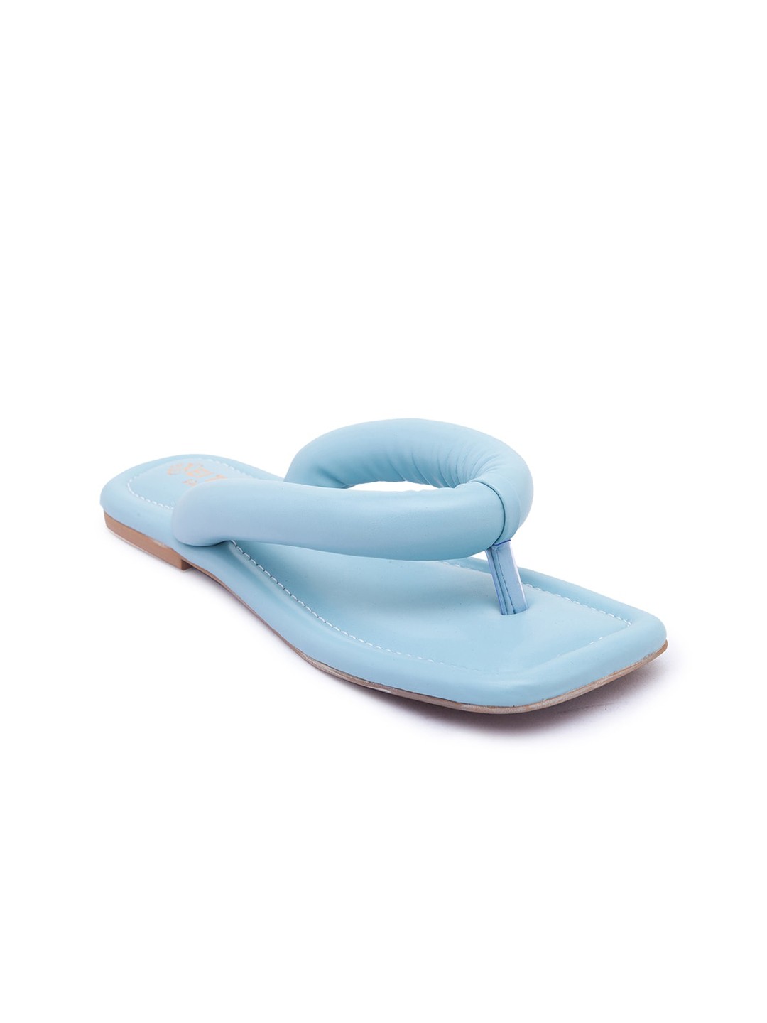 

Sole To Soul Women Turquoise Blue Open Toe Flats