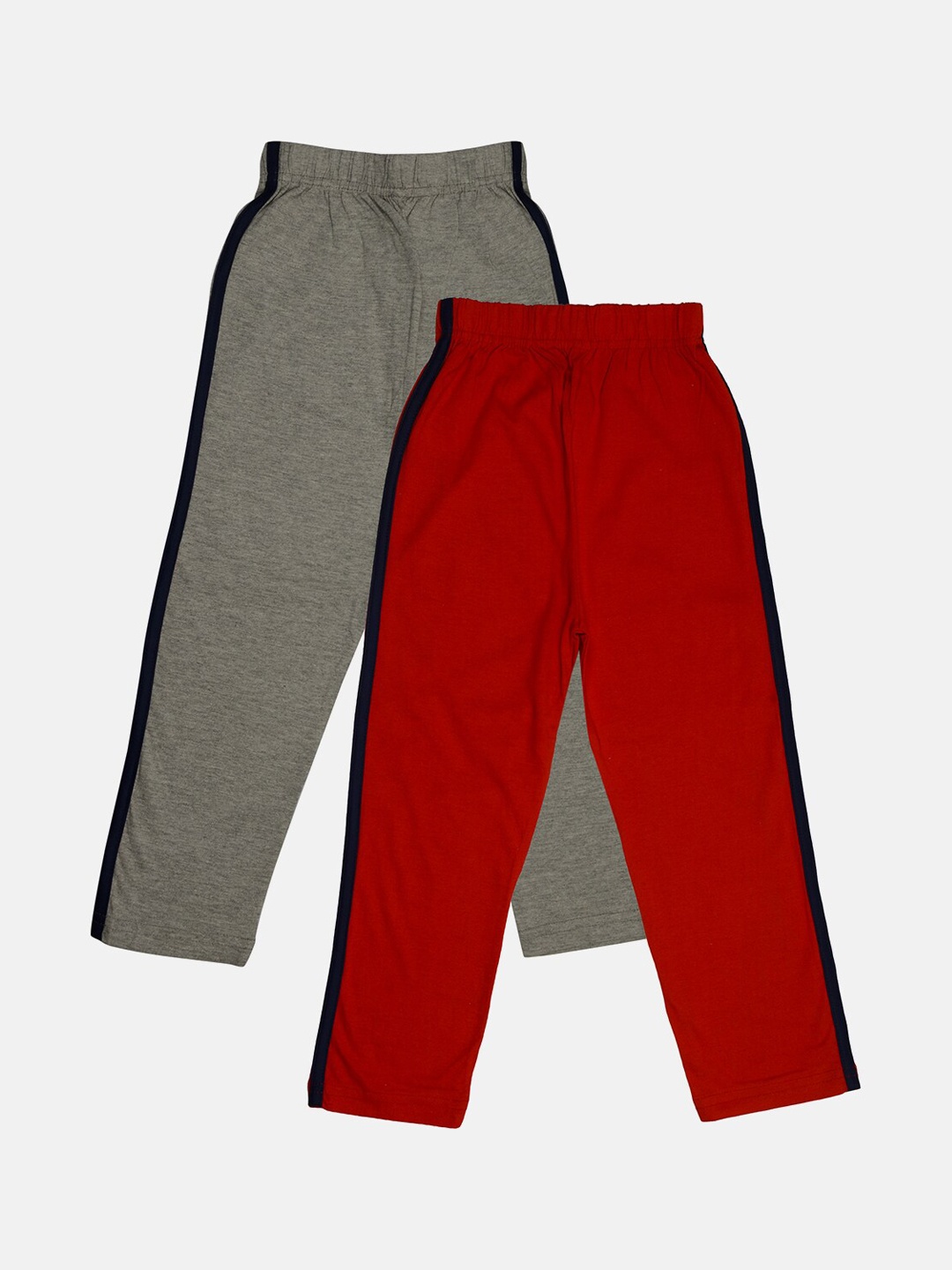 

TINY HUG Boys Pack of 2 Red & Grey Lounge Pants