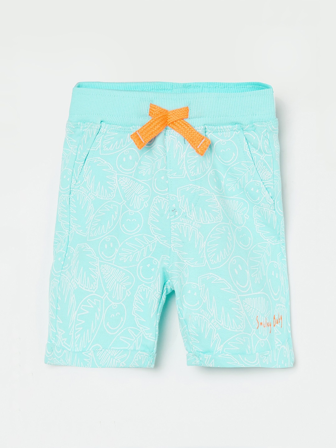 

Juniors by Lifestyle Boys Blue Printed Shorts