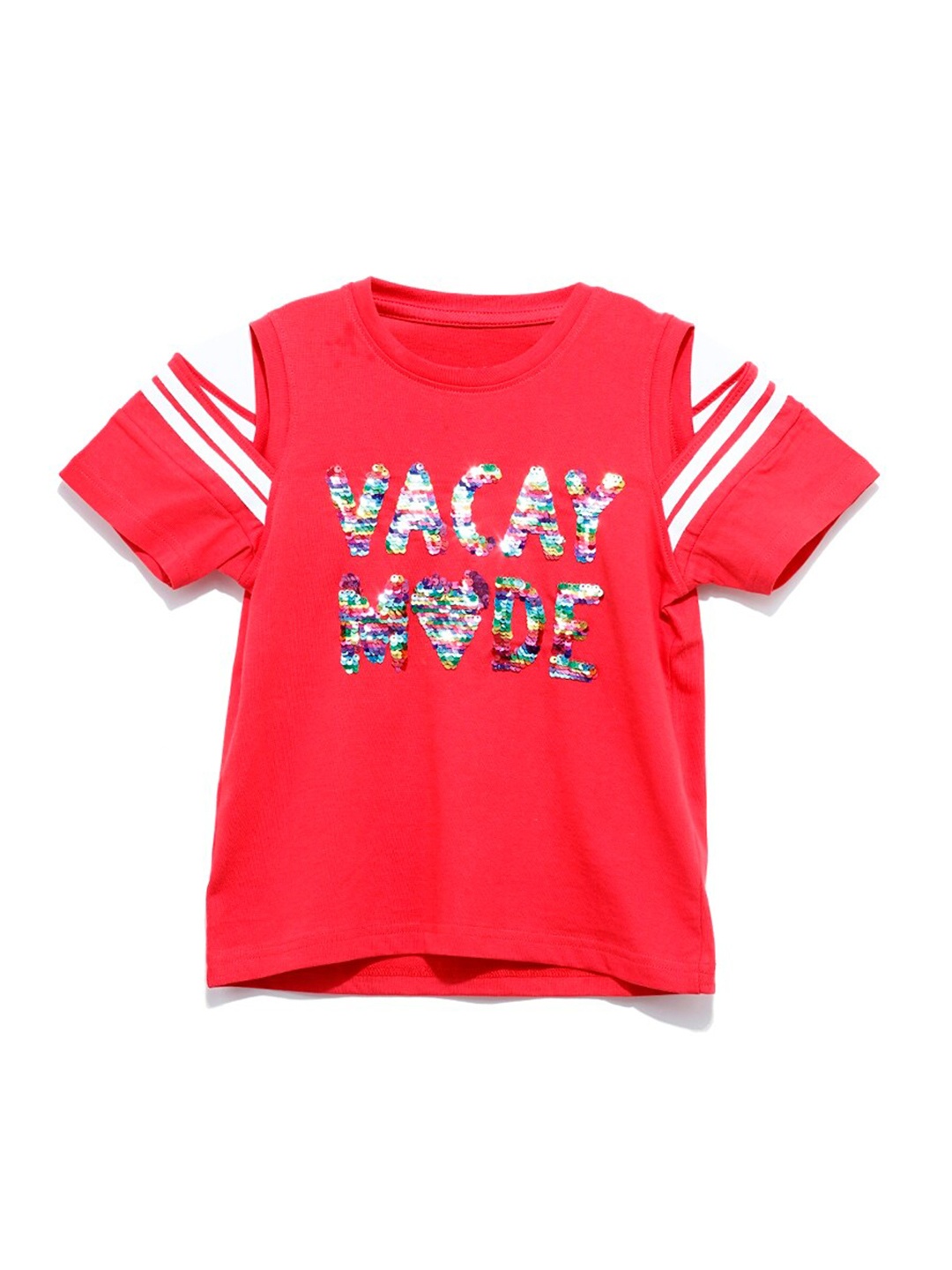 

UNDER FOURTEEN ONLY Red Floral Print Top