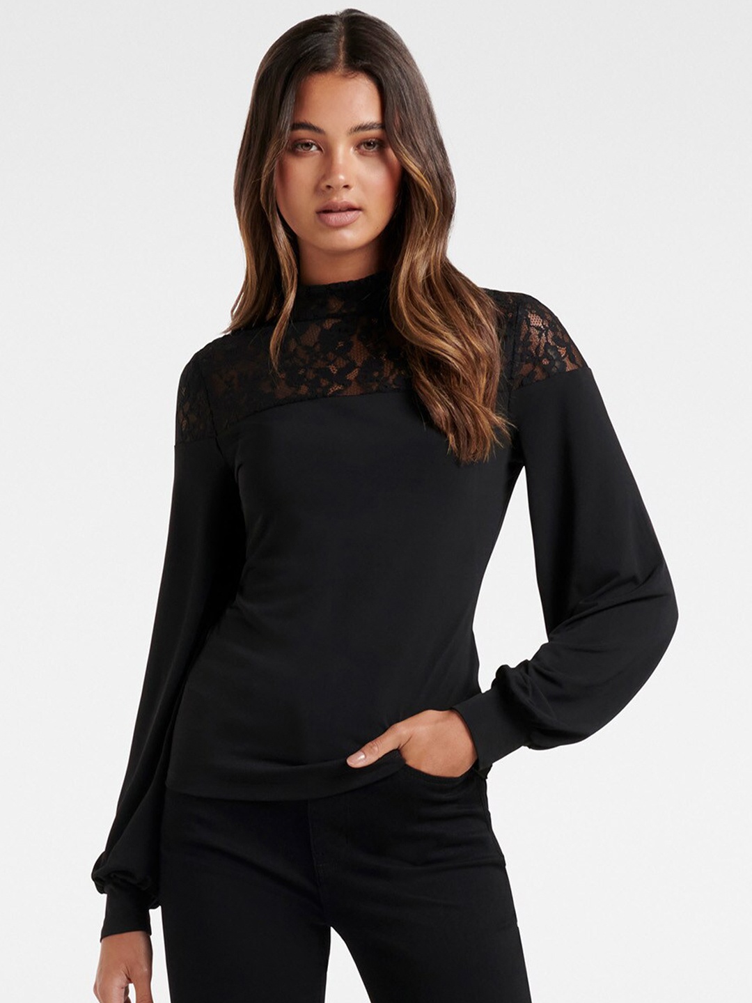 

Forever New Black Top
