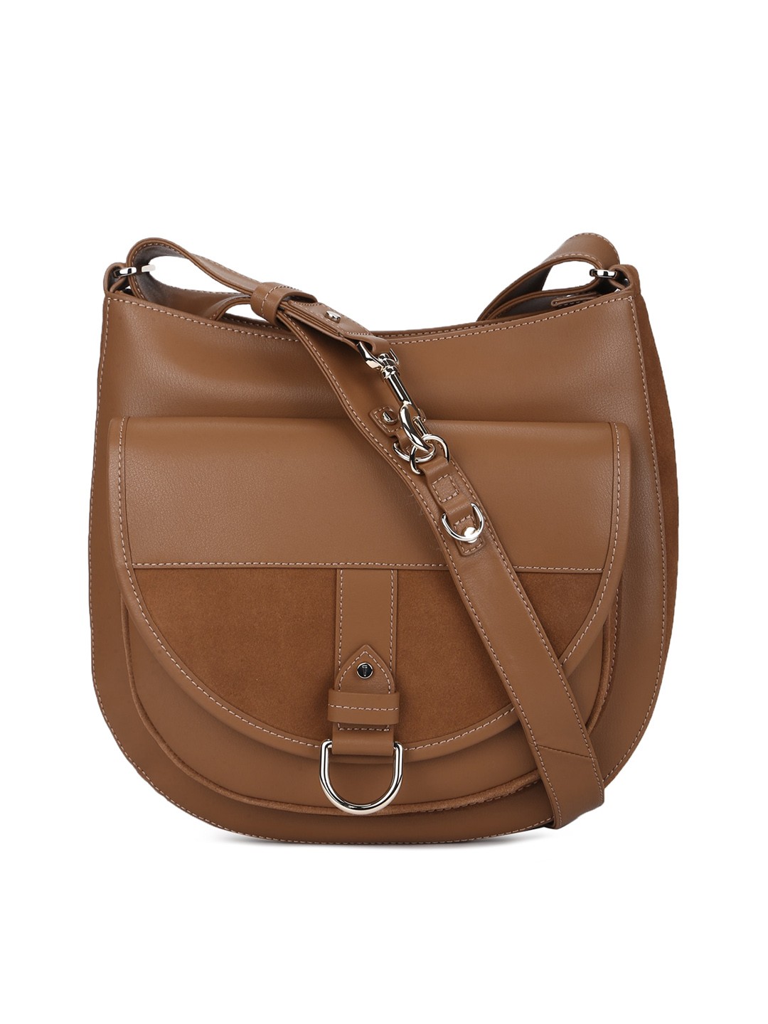 

Ted Baker Women Brown Leather Hobo Bag